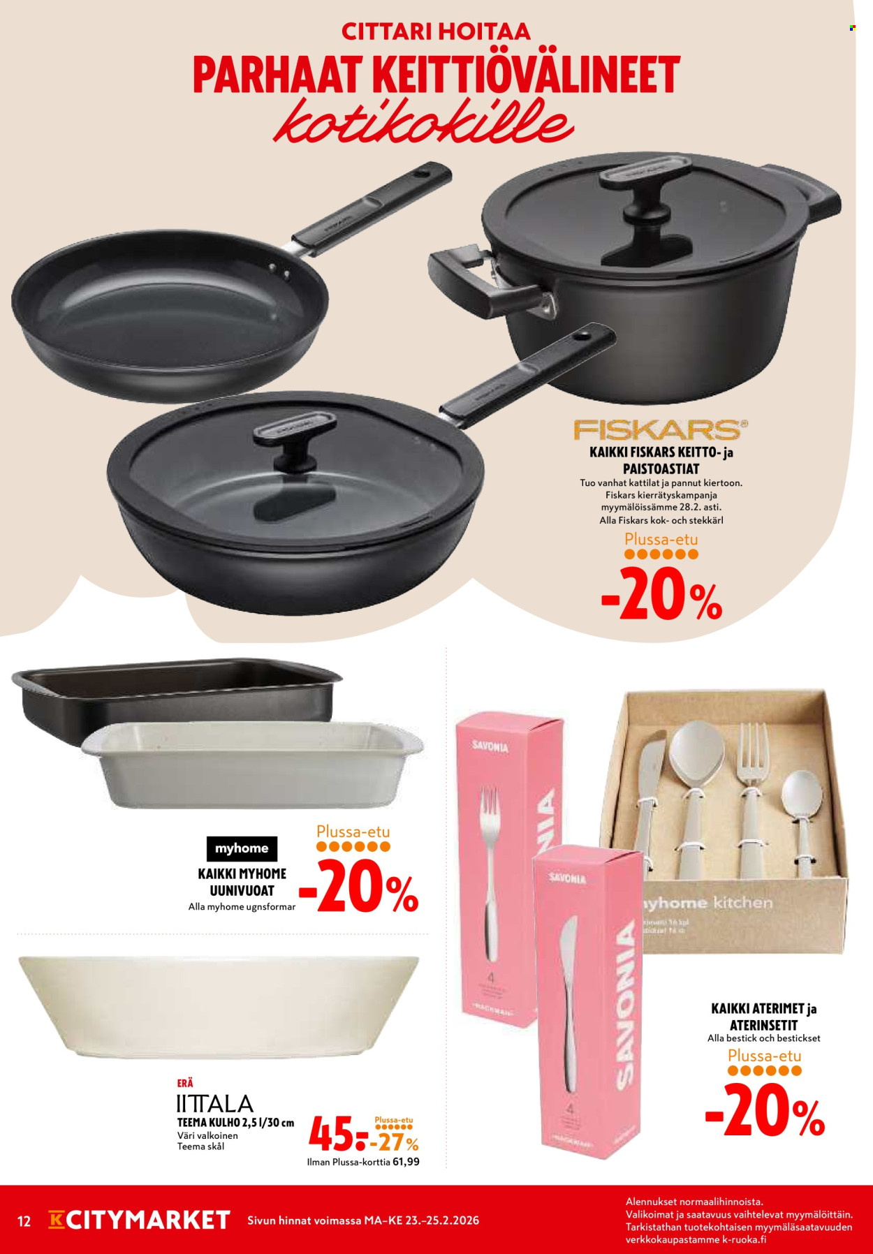 K-citymarket tarjoukset - 23.02.2026 - 25.02.2026. Sivu 12