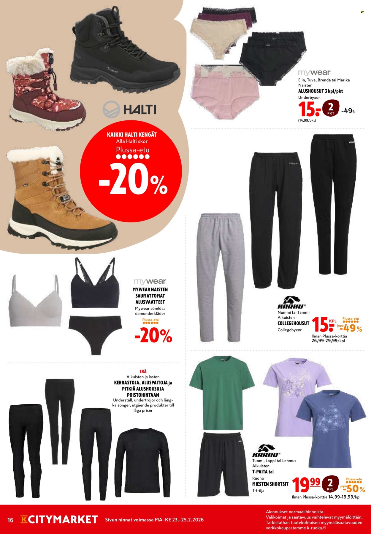 K-citymarket tarjoukset - 23.02.2026 - 25.02.2026. Sivu 16