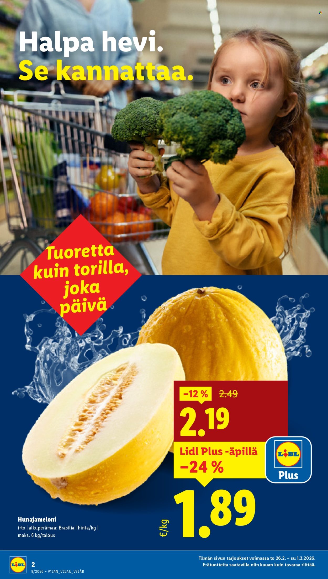 Lidl tarjoukset - 26.02.2026 - 04.03.2026. Sivu 2