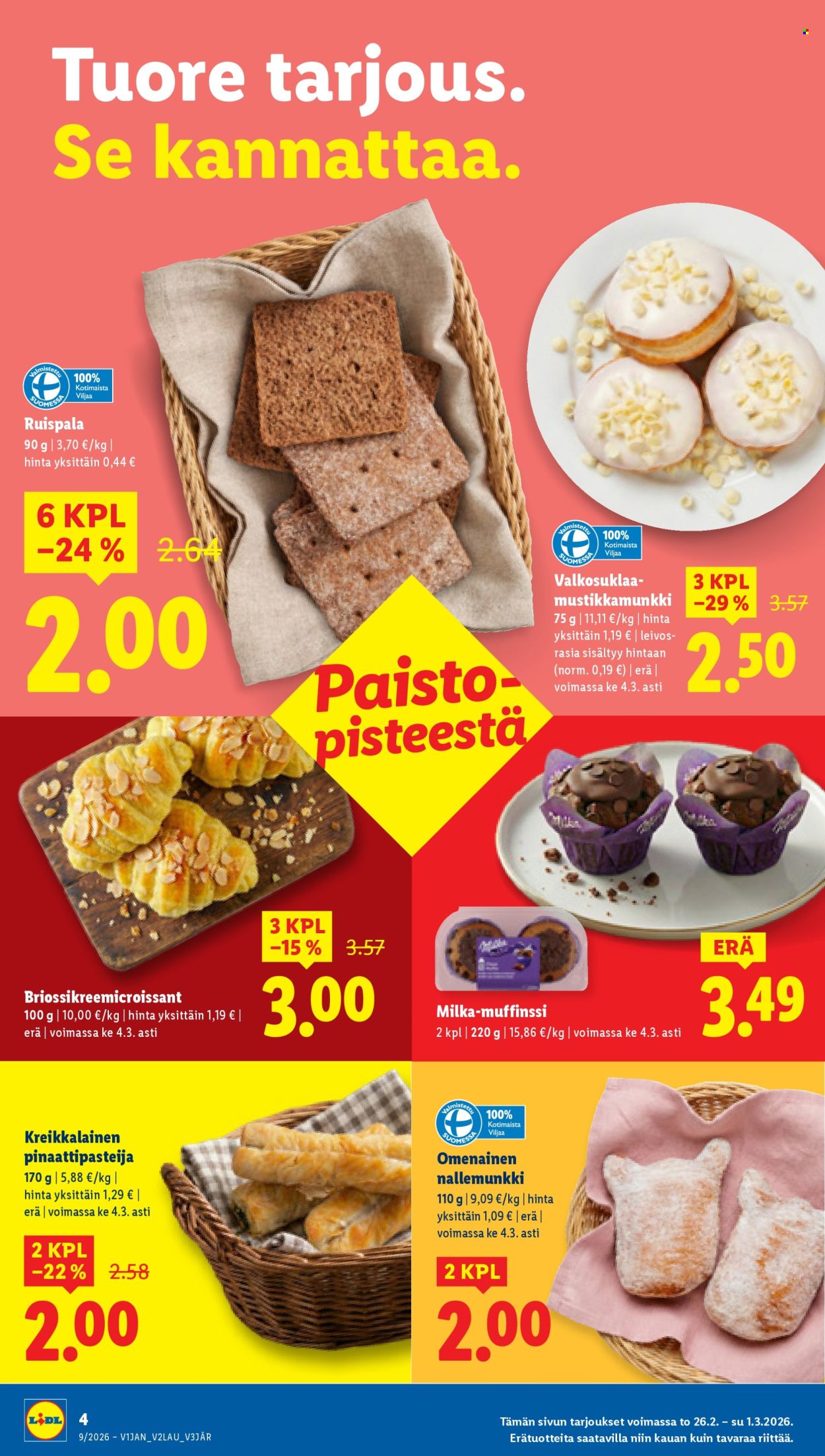 Lidl tarjoukset - 26.02.2026 - 04.03.2026. Sivu 4