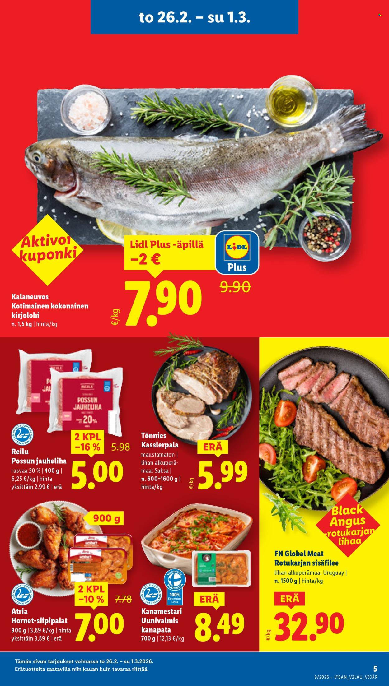 Lidl tarjoukset - 26.02.2026 - 04.03.2026. Sivu 5