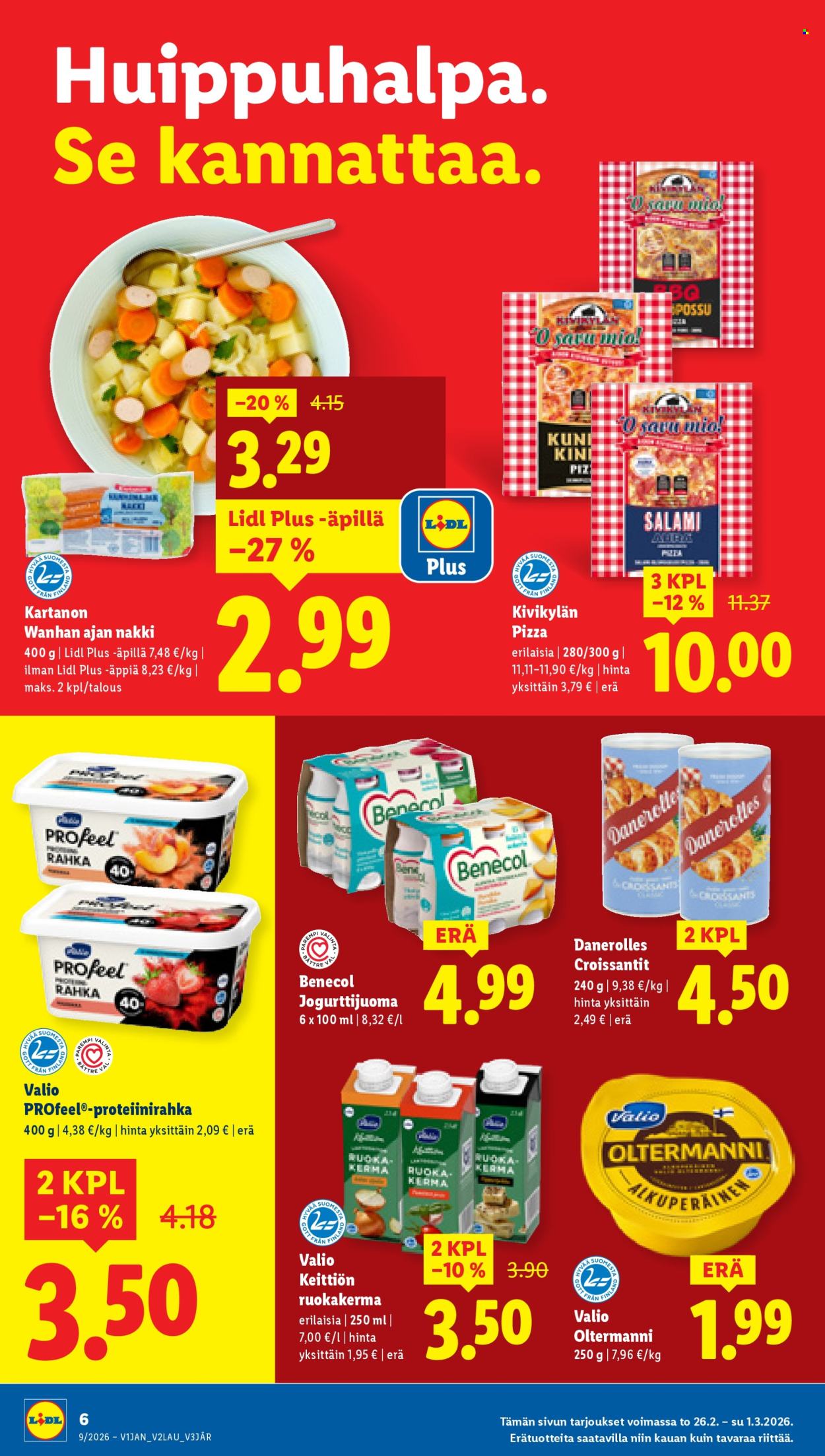 Lidl tarjoukset - 26.02.2026 - 04.03.2026. Sivu 6