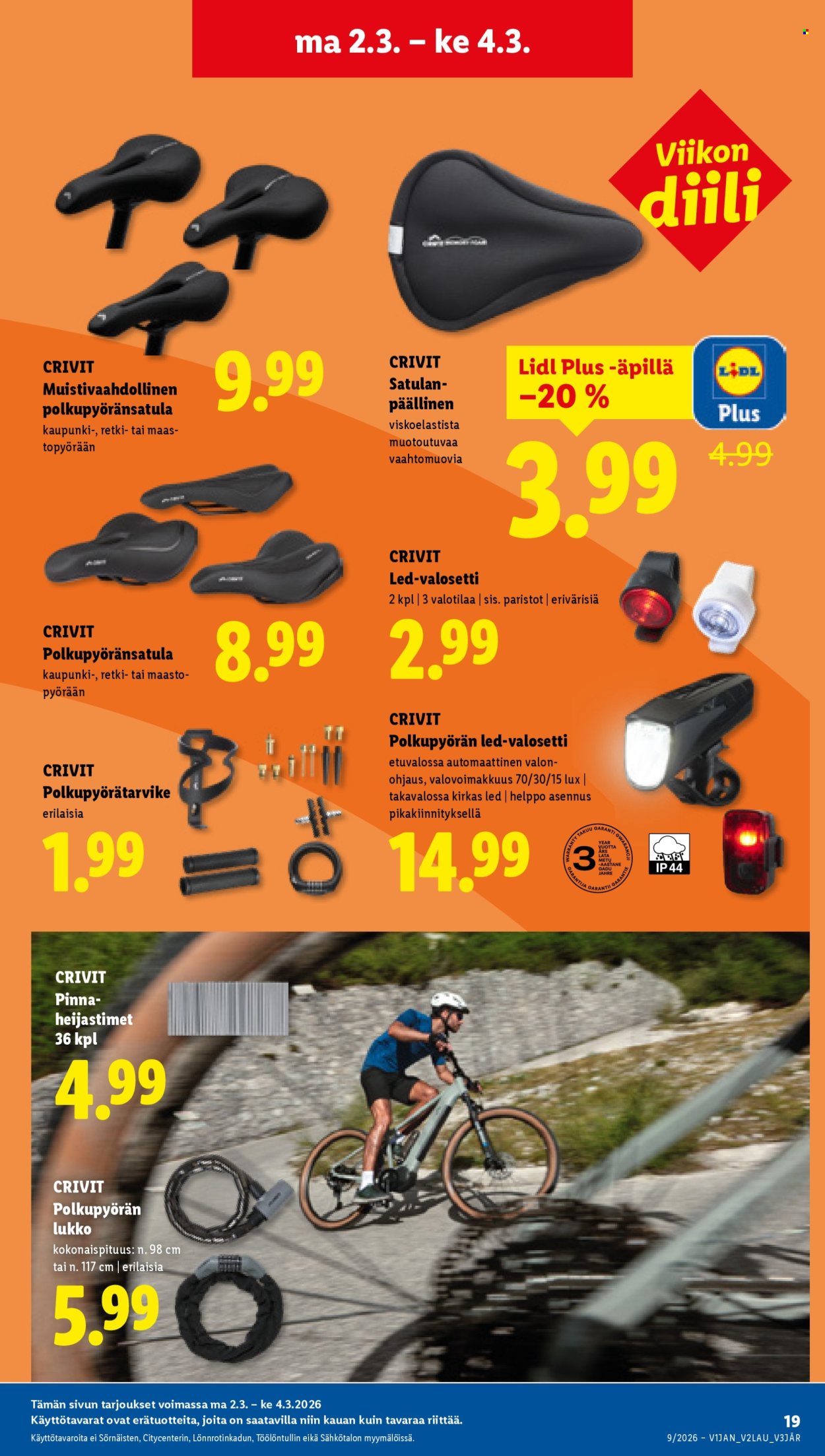 Lidl tarjoukset - 26.02.2026 - 04.03.2026. Sivu 25