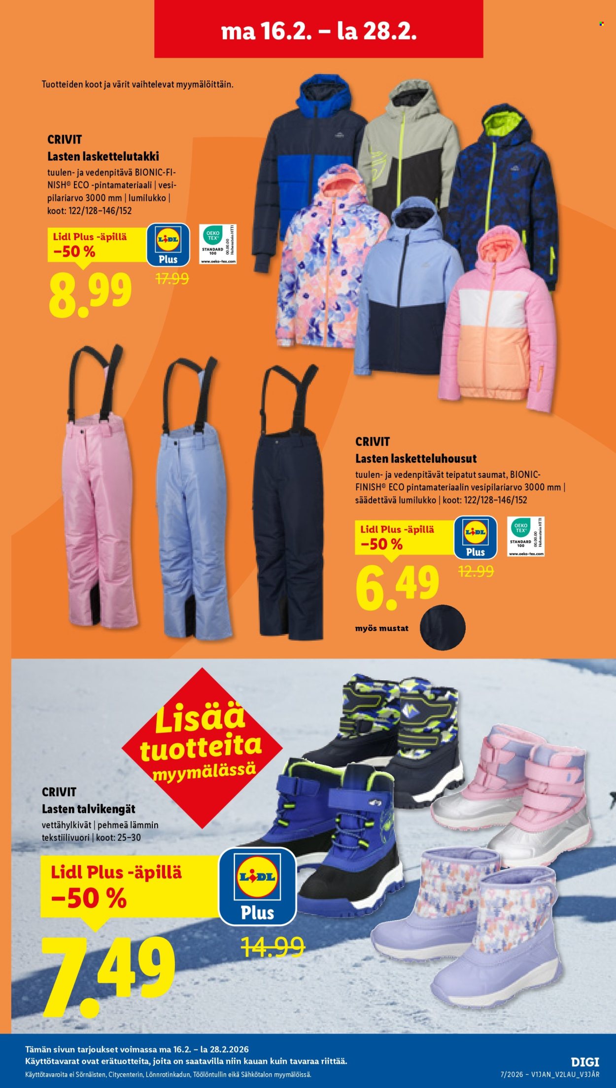 Lidl tarjoukset - 16.02.2026 - 28.02.2026. Sivu 4