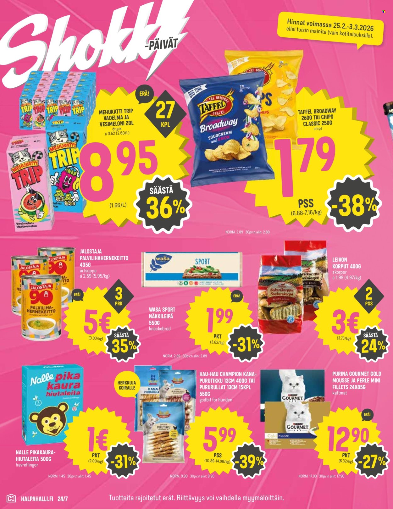 HalpaHalli tarjoukset - 25.02.2026 - 03.03.2026. Sivu 4