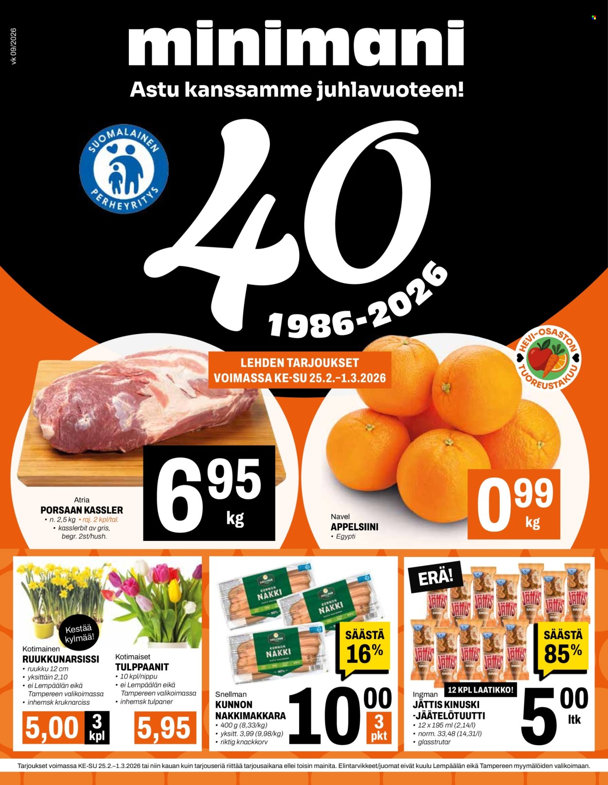 Minimani tarjoukset - 25.02.2026 - 01.03.2026. Sivu 1