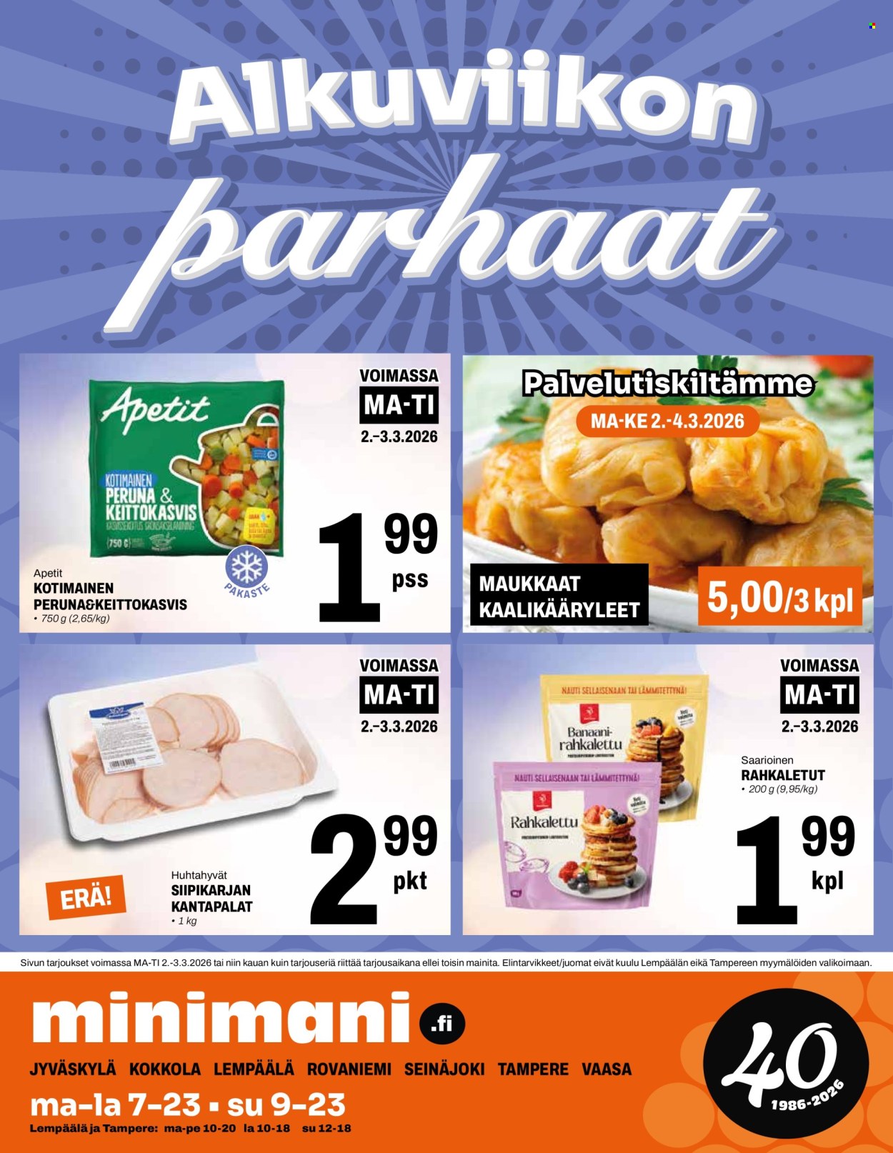 Minimani tarjoukset - 25.02.2026 - 01.03.2026. Sivu 12