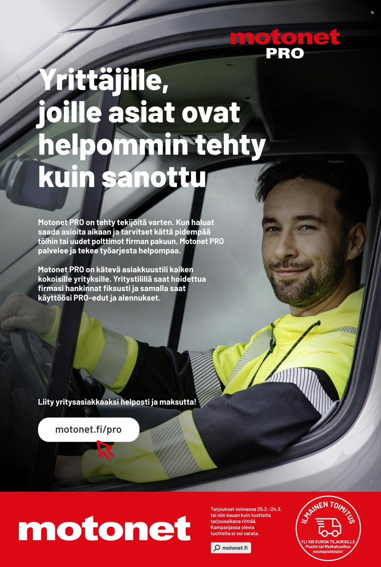 Motonet tarjoukset - 25.02.2026 - 24.03.2026. Sivu 16
