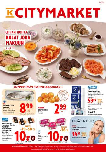 K-citymarket tarjoukset  - 26.02.2026 - 01.03.2026.