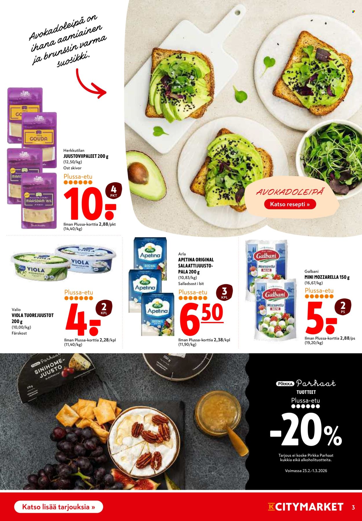 K-citymarket tarjoukset - 26.02.2026 - 01.03.2026. Sivu 3