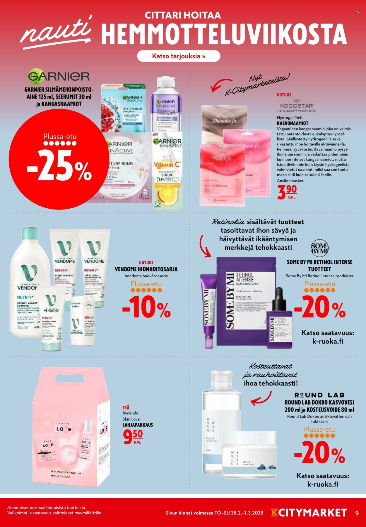 K-citymarket tarjoukset - 26.02.2026 - 01.03.2026. Sivu 9