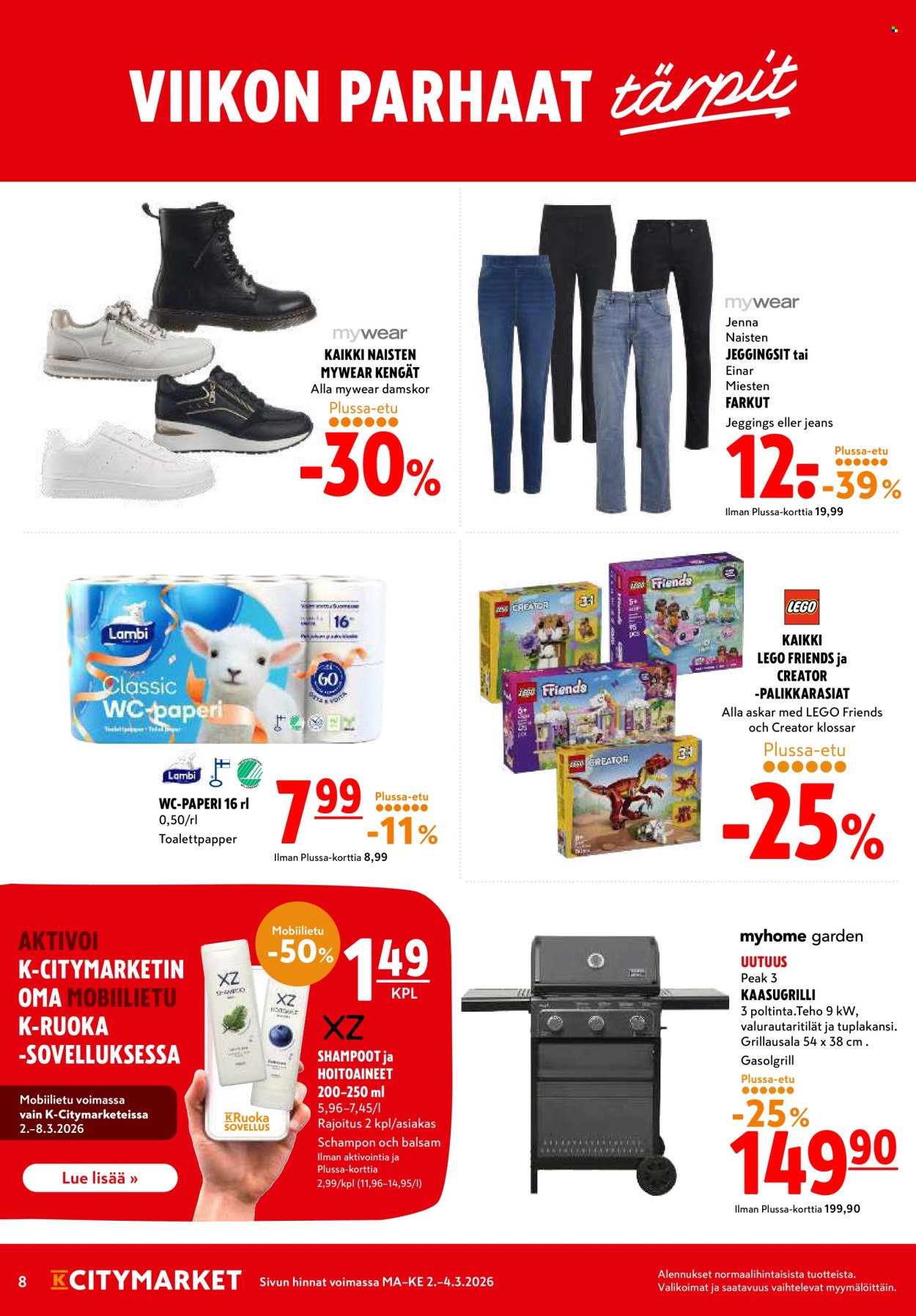 K-citymarket tarjoukset - 02.03.2026 - 04.03.2026. Sivu 8