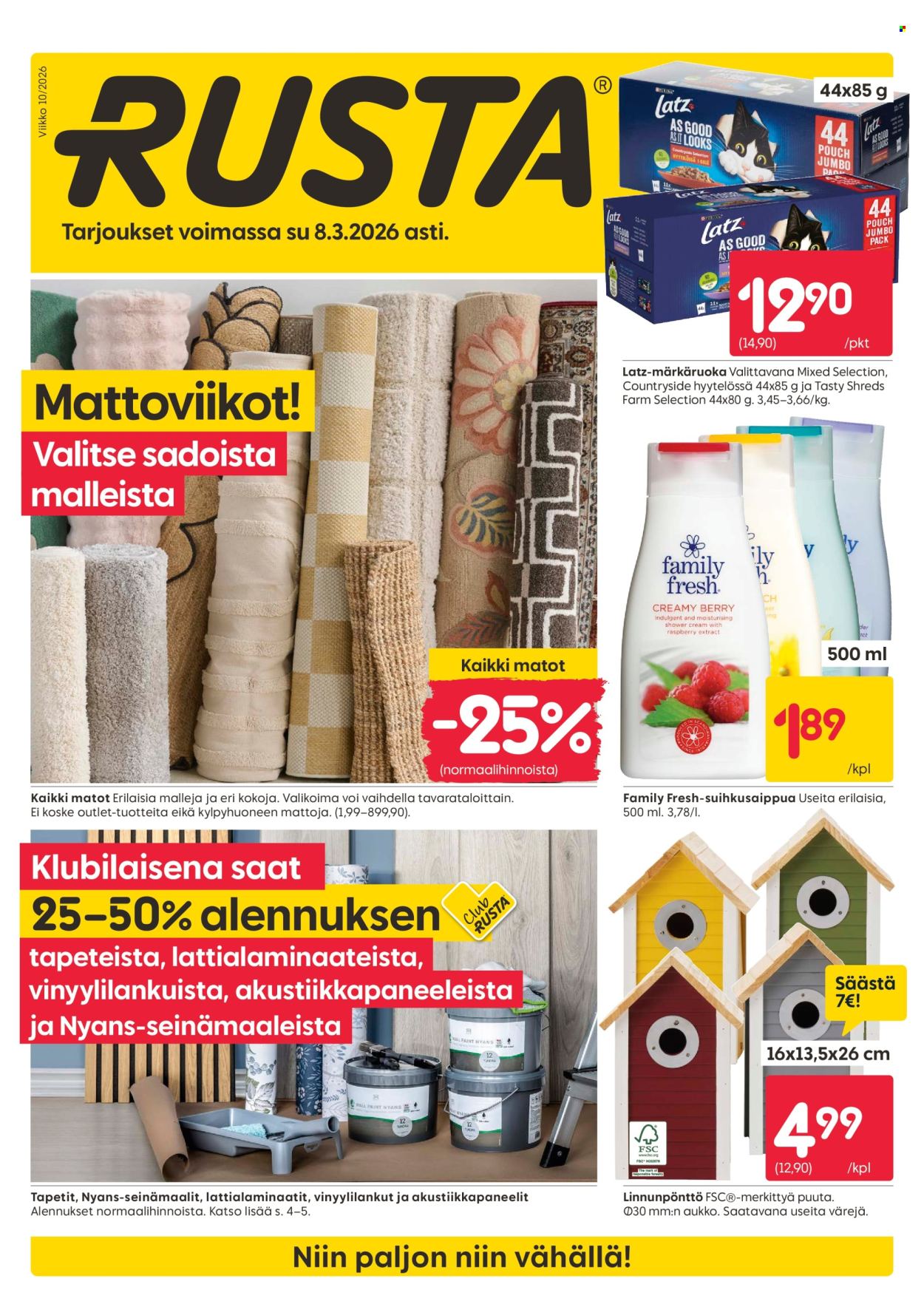 Rusta tarjoukset - 02.03.2026 - 08.03.2026. Sivu 1