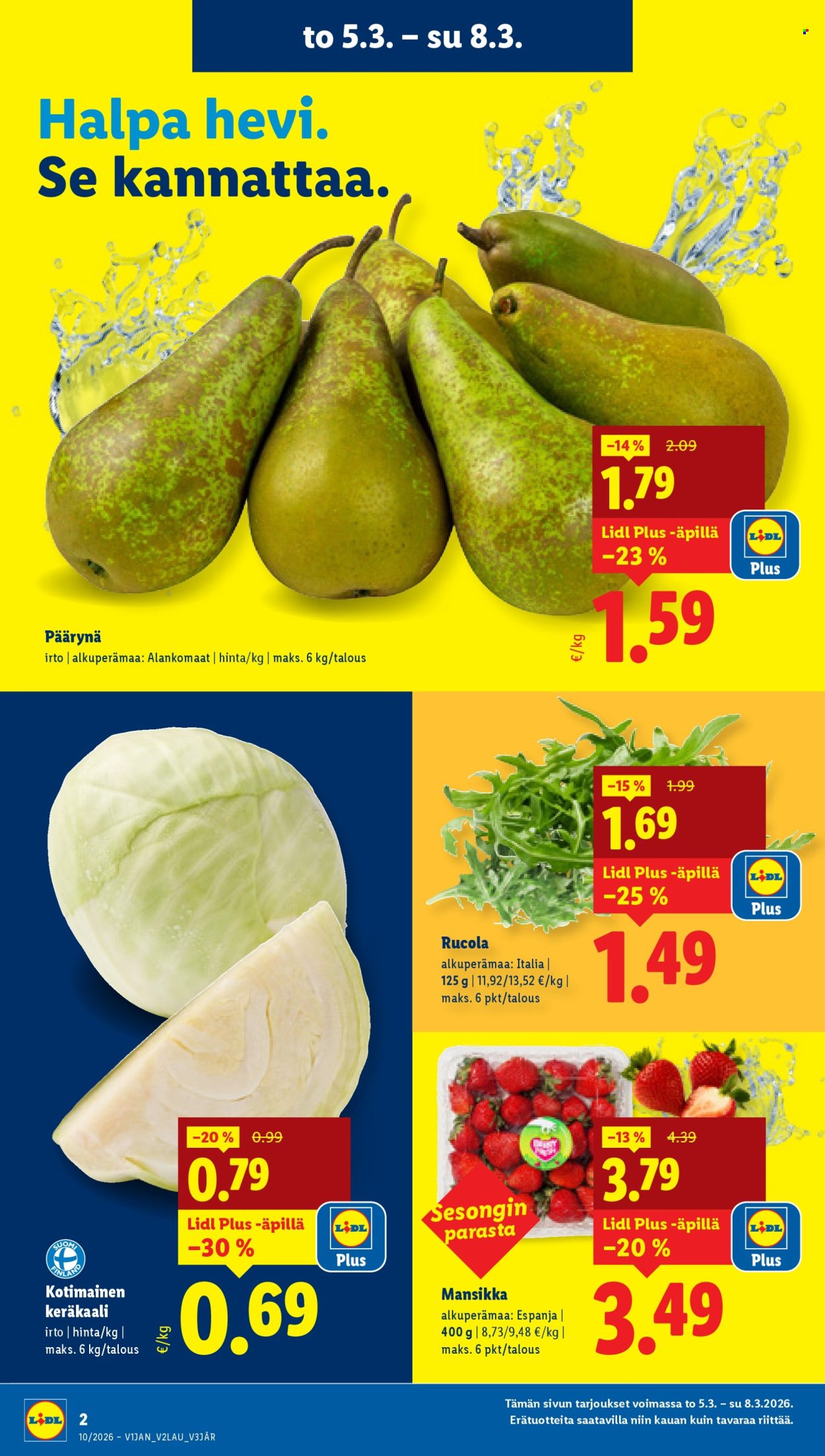 Lidl tarjoukset - 05.03.2026 - 11.03.2026. Sivu 2