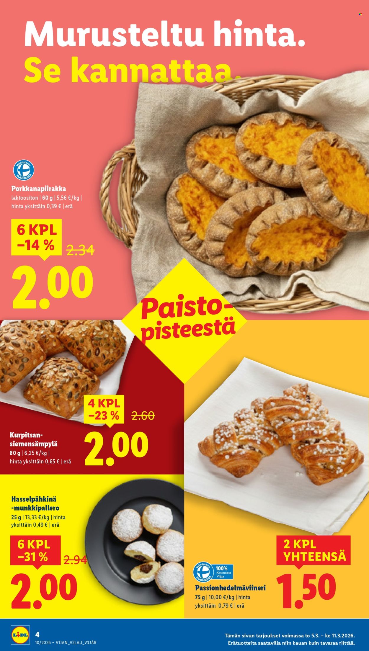 Lidl tarjoukset - 05.03.2026 - 11.03.2026. Sivu 6