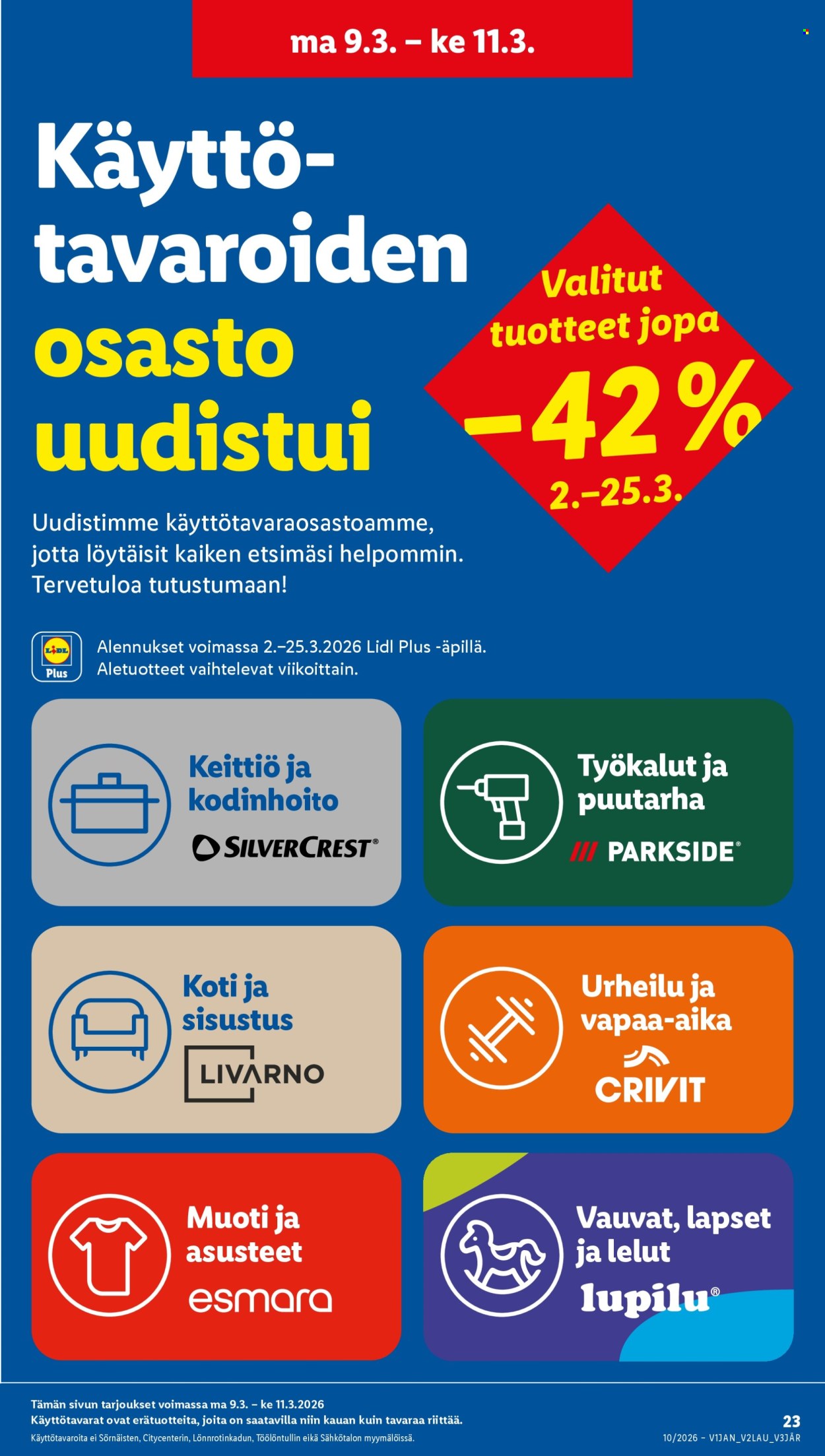 Lidl tarjoukset - 05.03.2026 - 11.03.2026. Sivu 31