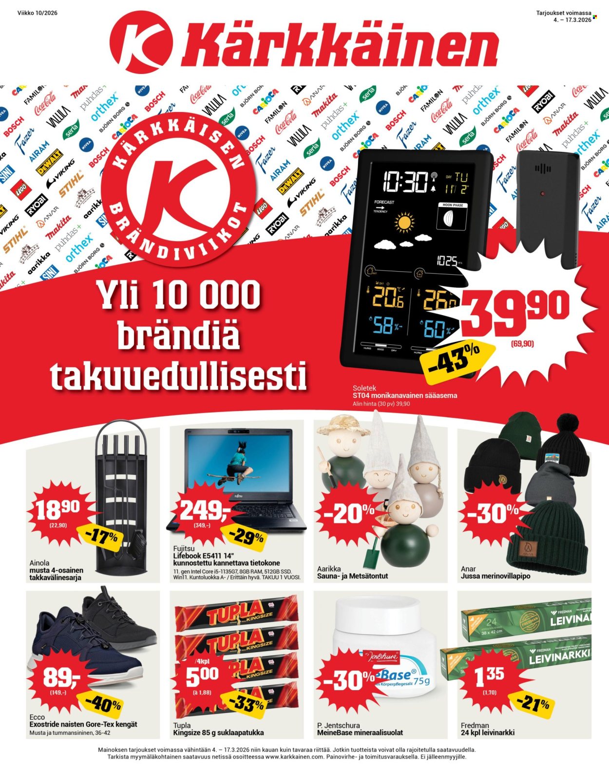 Kärkkäinen tarjoukset - 04.03.2026 - 17.03.2026. Sivu 1