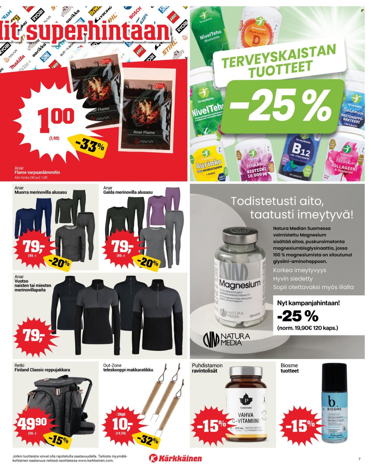 Kärkkäinen tarjoukset - 04.03.2026 - 17.03.2026. Sivu 7