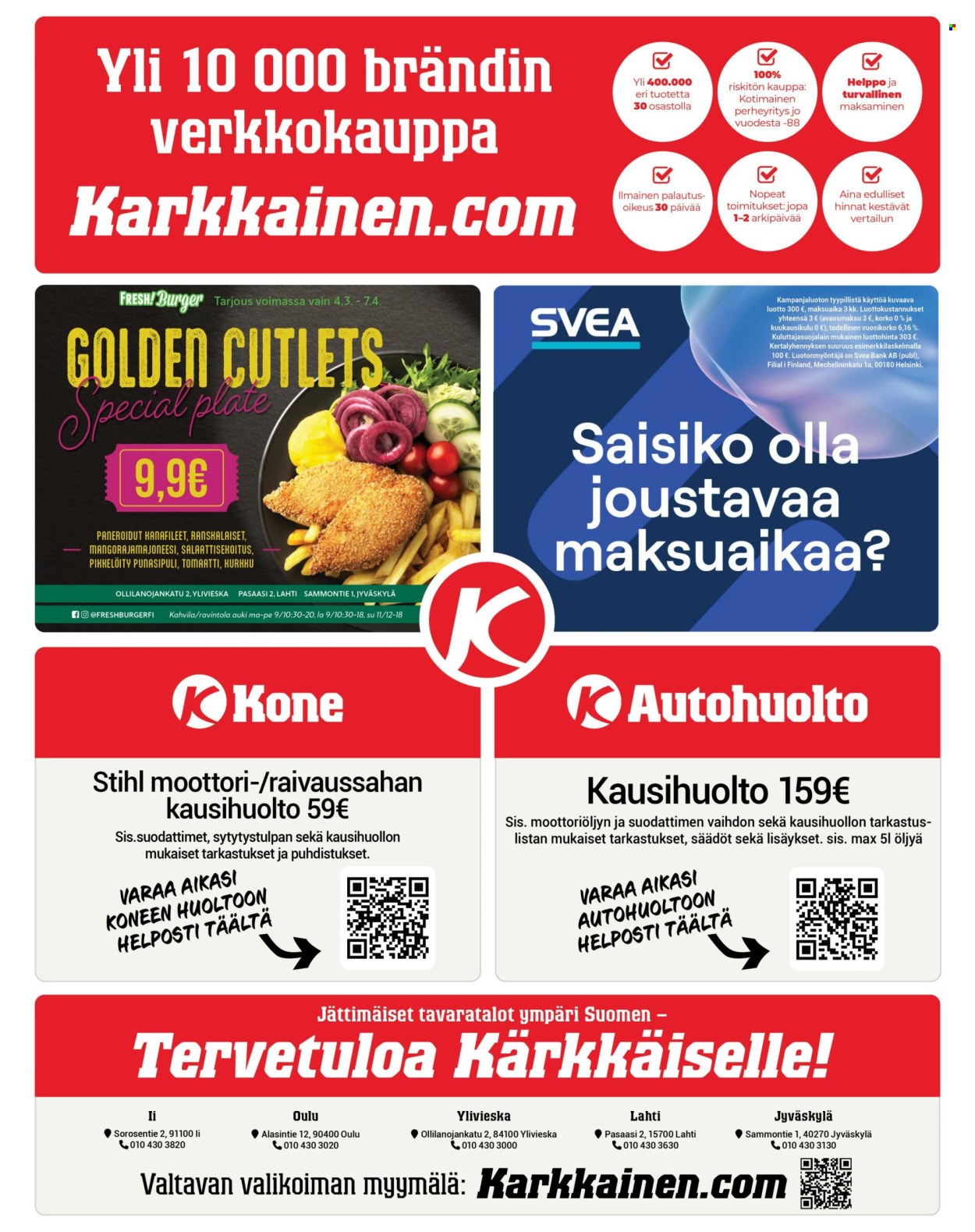 Kärkkäinen tarjoukset - 04.03.2026 - 17.03.2026. Sivu 24