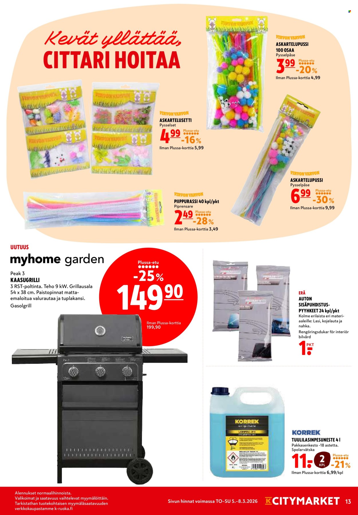 K-citymarket tarjoukset - 05.03.2026 - 08.03.2026. Sivu 13