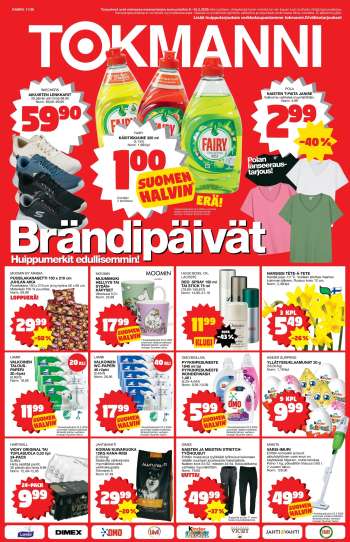 Tokmanni tarjoukset  - 09.03.2026 - 15.03.2026.