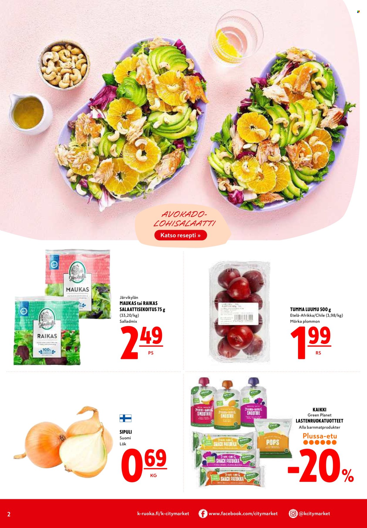 K-citymarket tarjoukset - 09.03.2026 - 11.03.2026. Sivu 2
