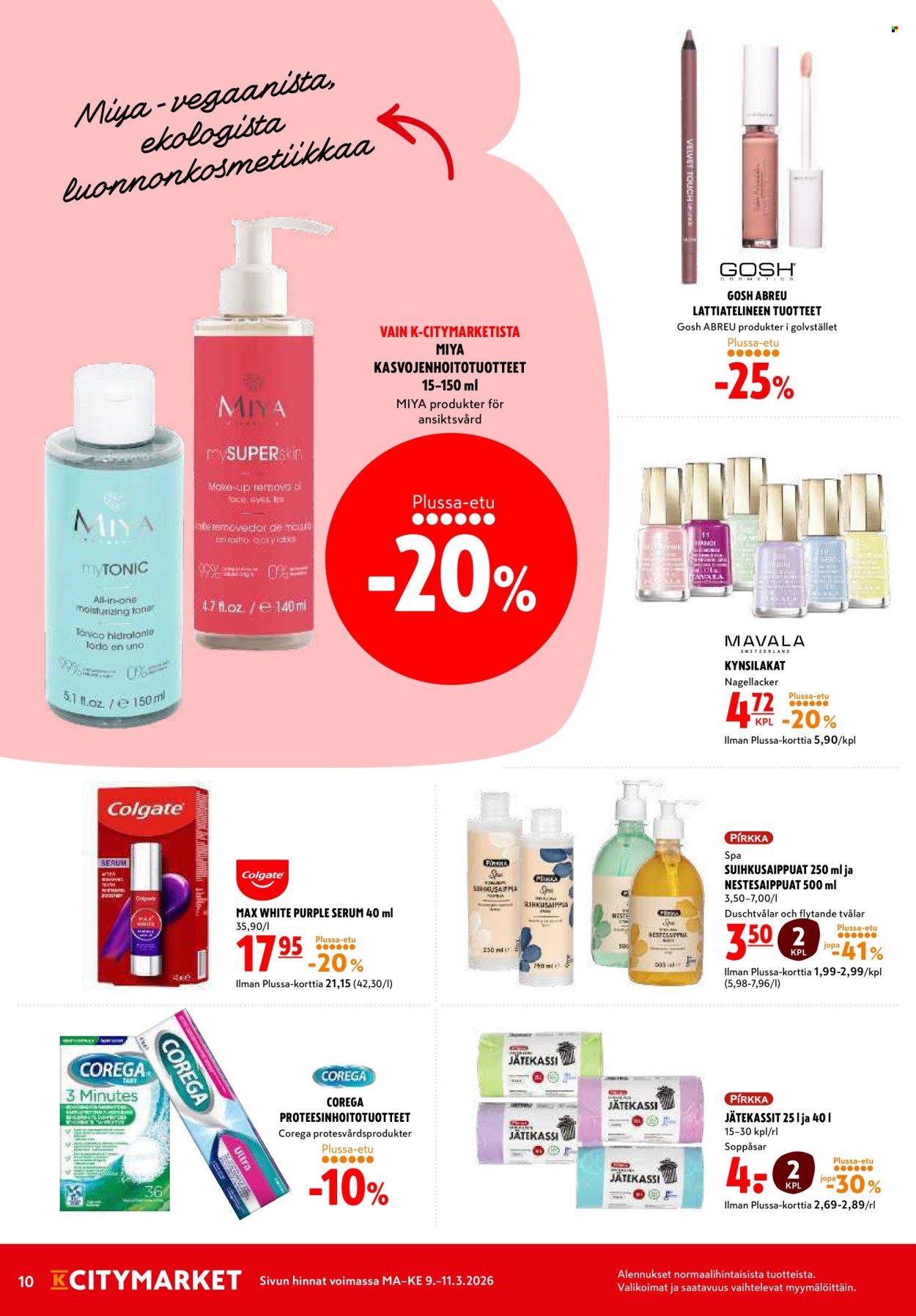 K-citymarket tarjoukset - 09.03.2026 - 11.03.2026. Sivu 10