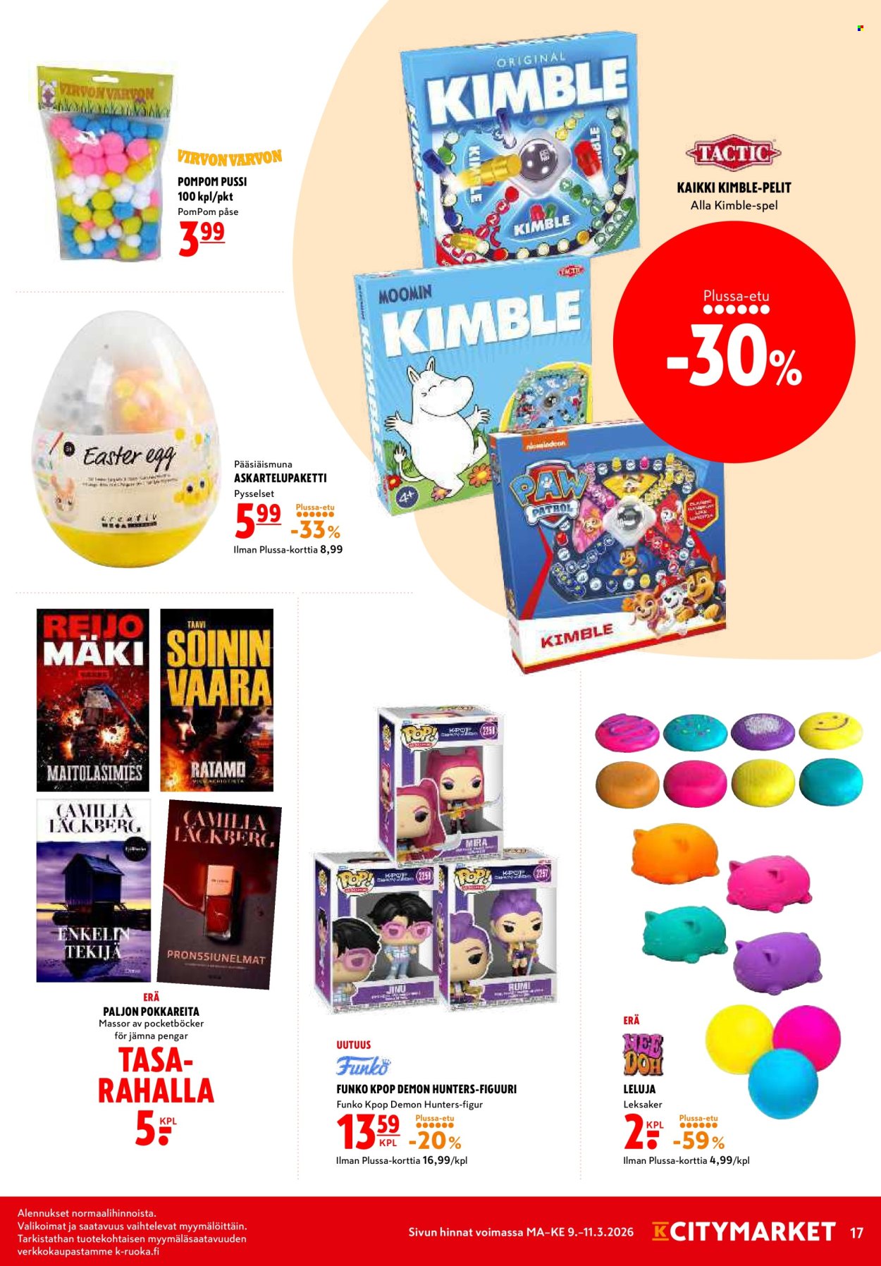 K-citymarket tarjoukset - 09.03.2026 - 11.03.2026. Sivu 17