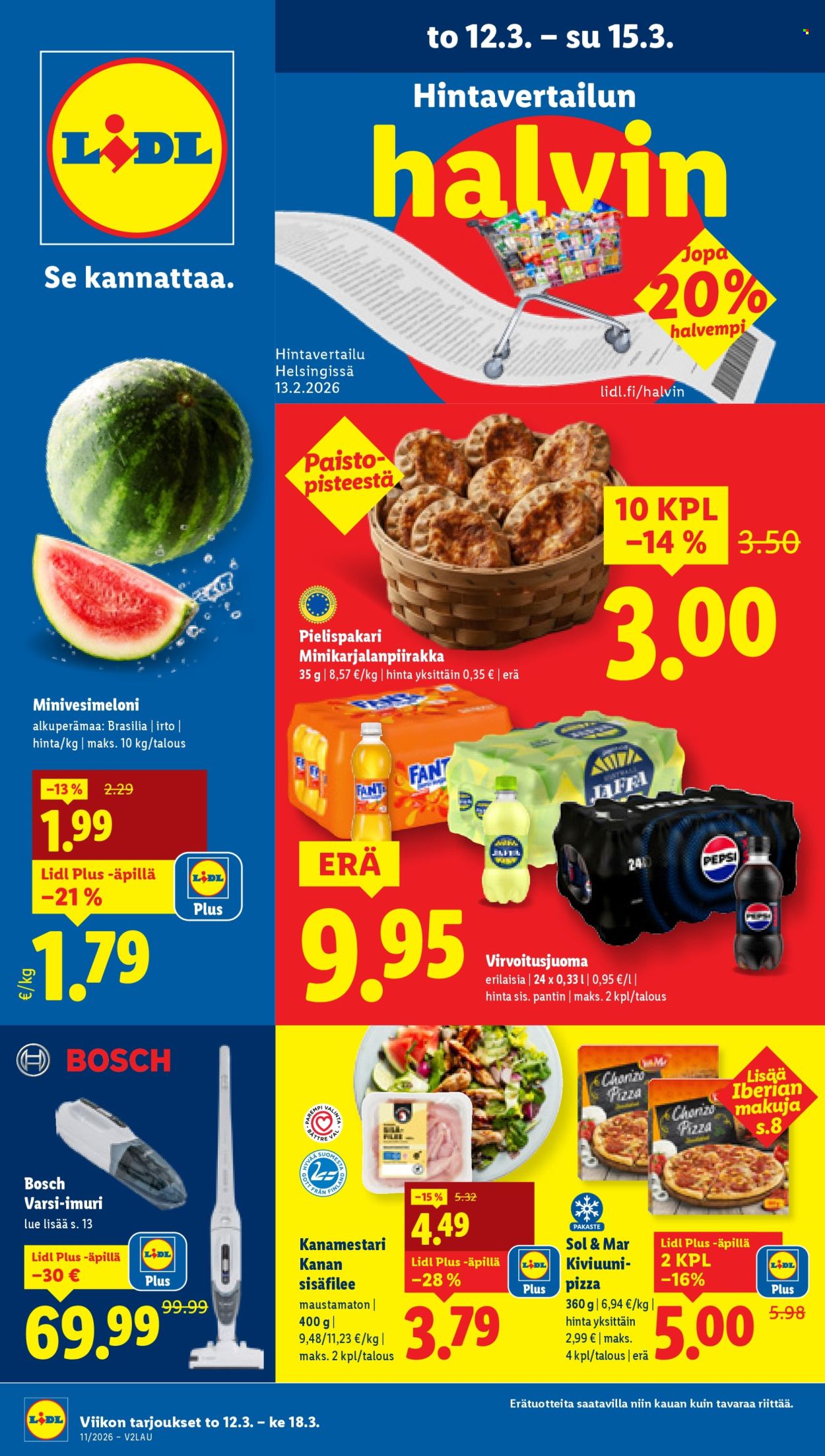 Lidl tarjoukset - 12.03.2026 - 18.03.2026. Sivu 1