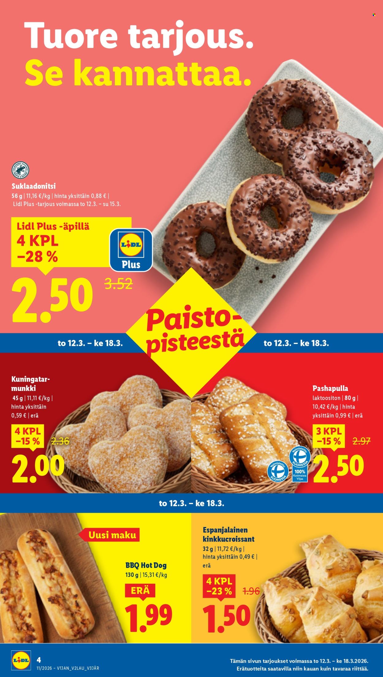 Lidl tarjoukset - 12.03.2026 - 18.03.2026. Sivu 4