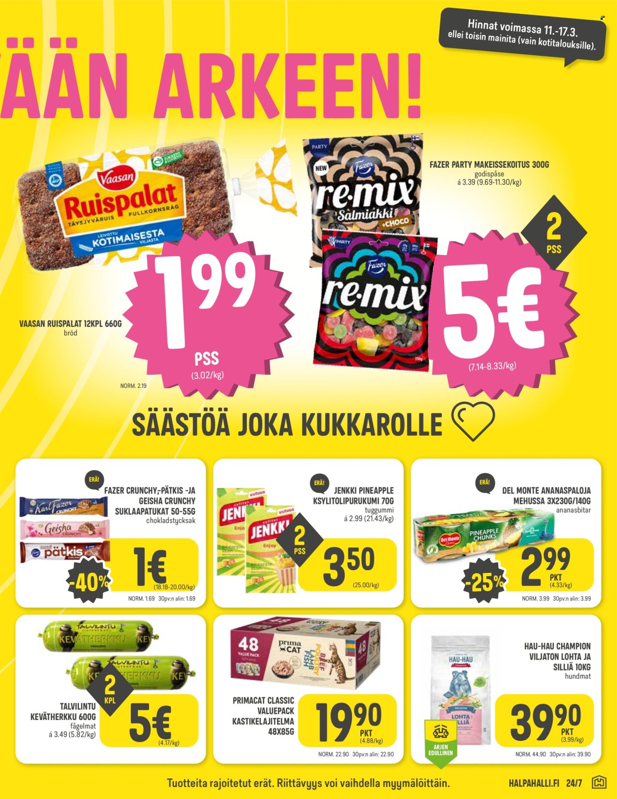 HalpaHalli tarjoukset - 11.03.2026 - 17.03.2026. Sivu 3