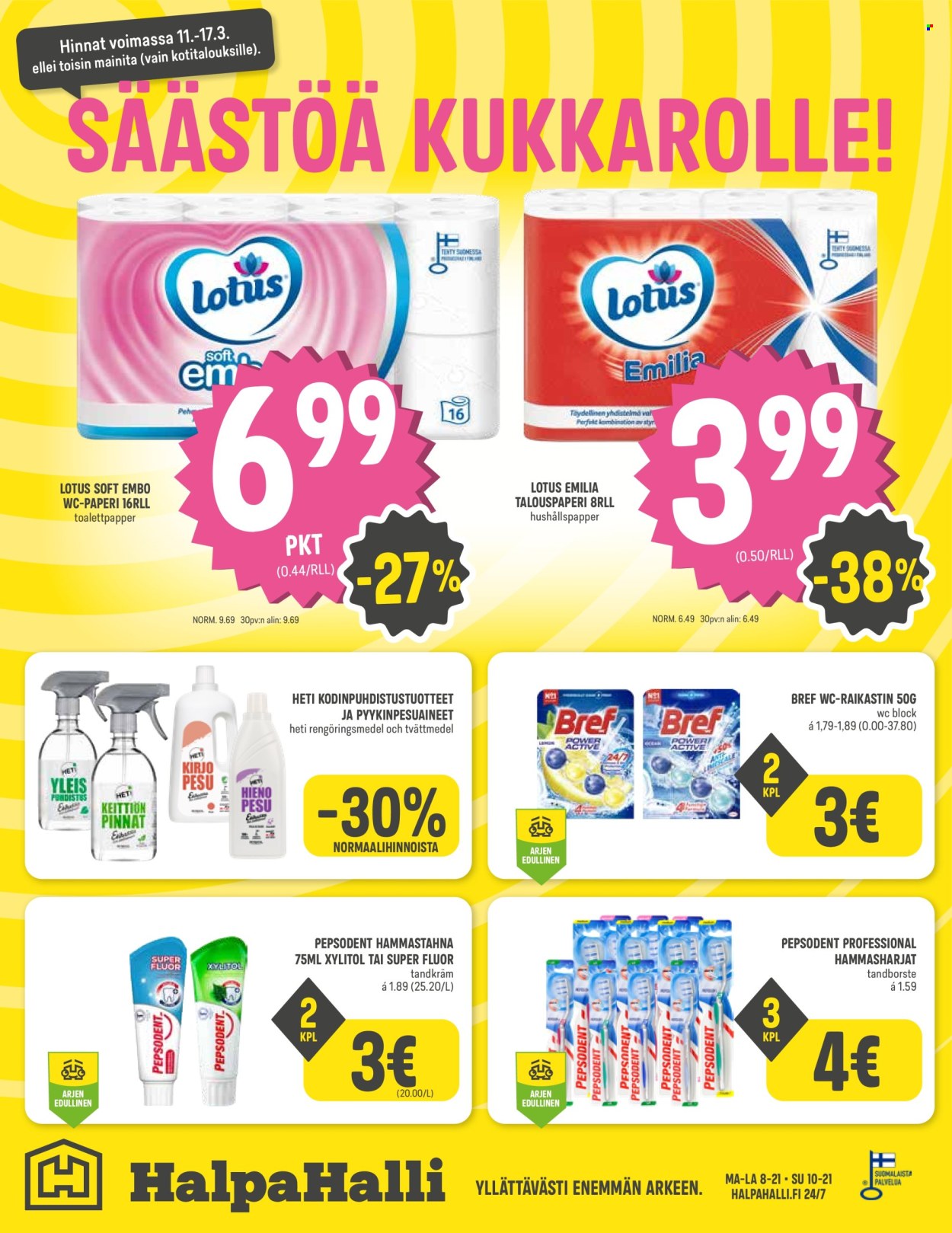 HalpaHalli tarjoukset - 11.03.2026 - 17.03.2026. Sivu 8