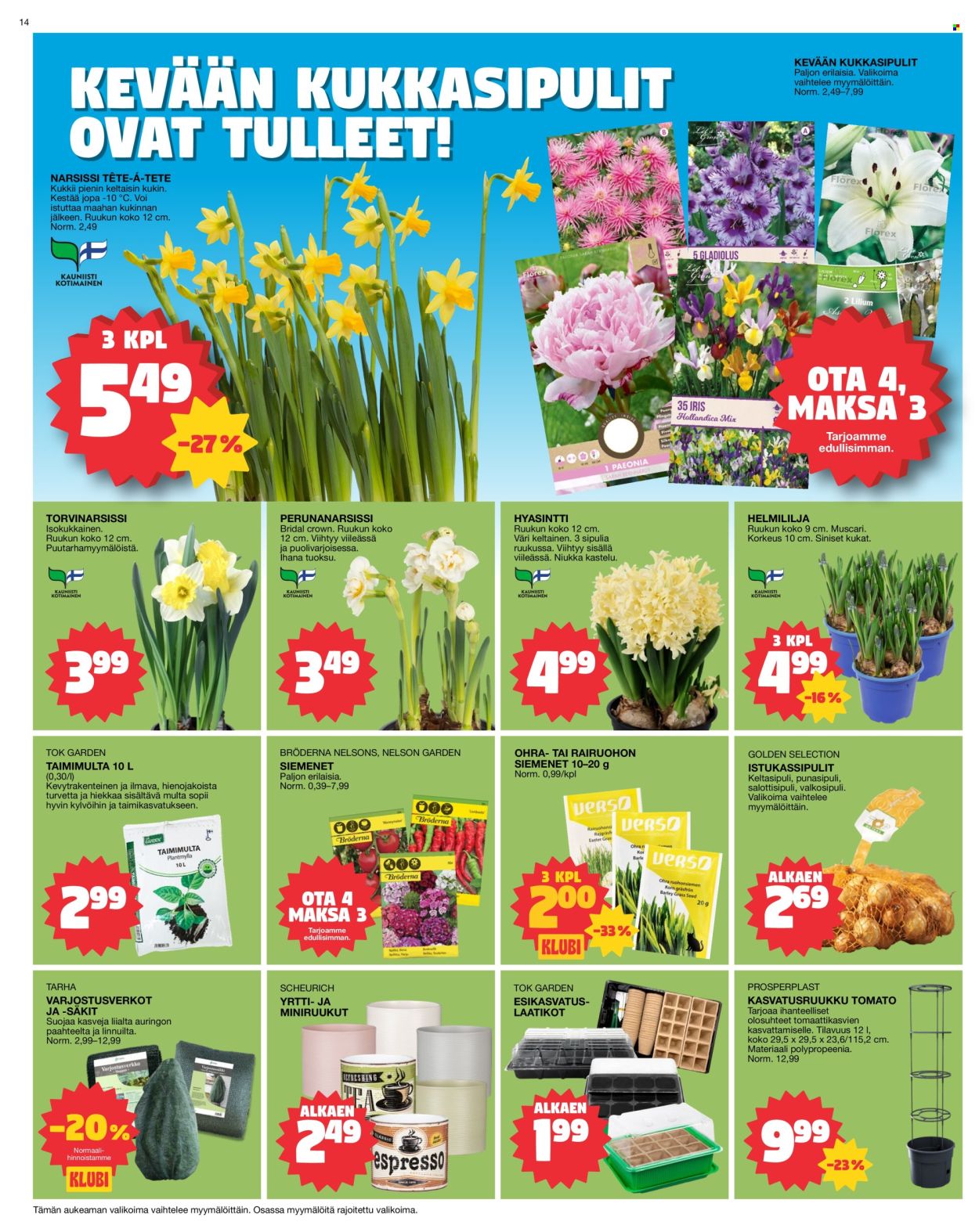 Tokmanni tarjoukset - 16.03.2026 - 22.03.2026. Sivu 14