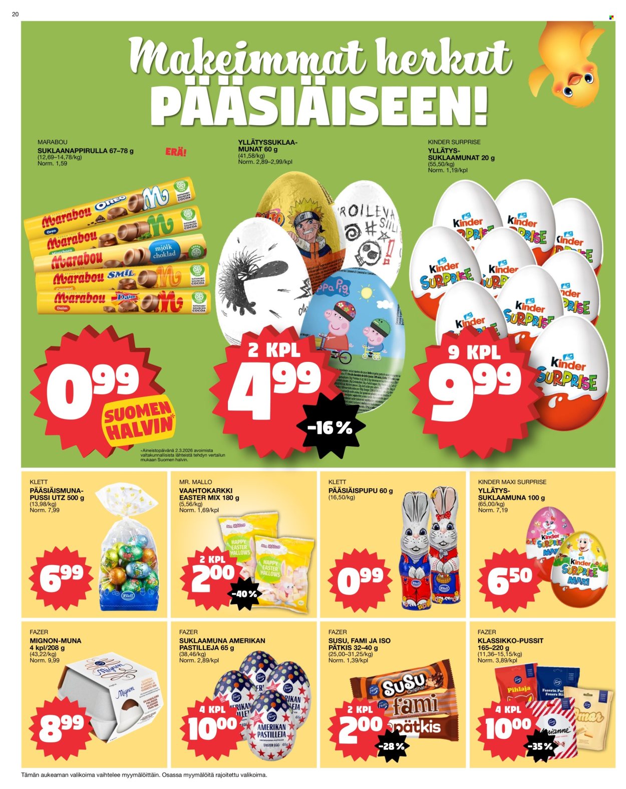 Tokmanni tarjoukset - 16.03.2026 - 22.03.2026. Sivu 20