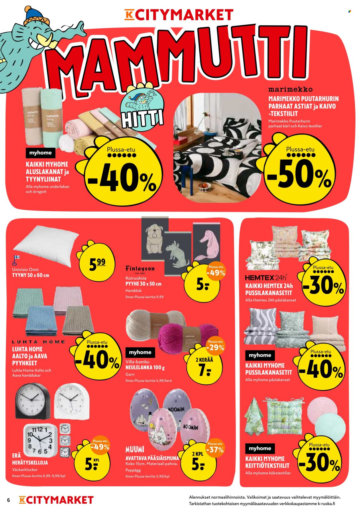 K-citymarket tarjoukset - 16.03.2026 - 22.03.2026. Sivu 6
