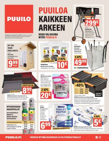 Puuilo tarjoukset  - 16.03.2026 - 29.03.2026.