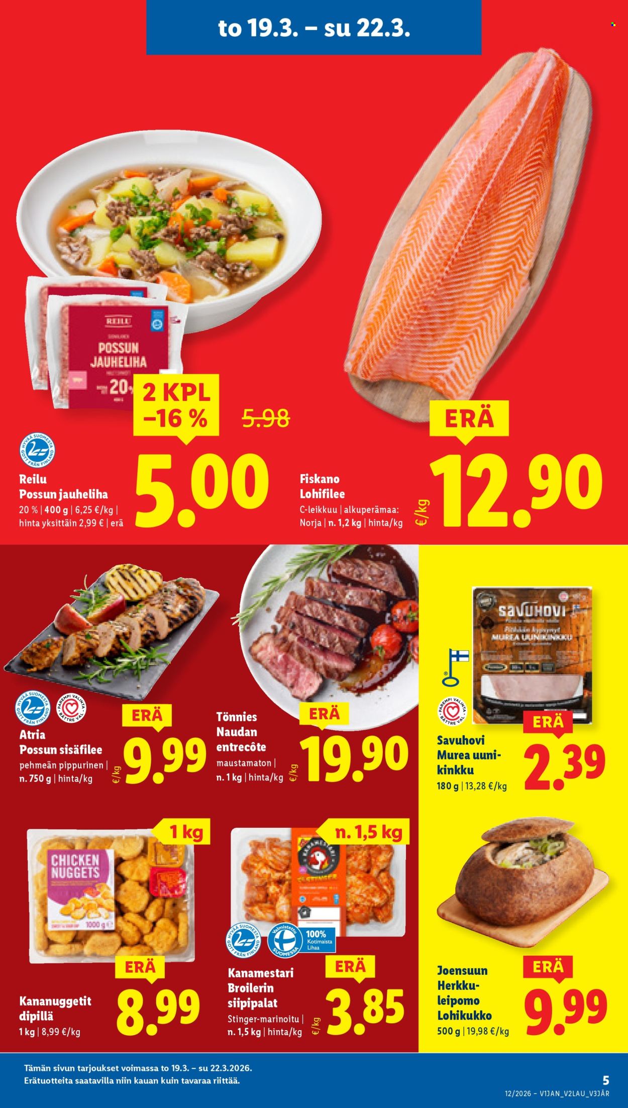 Lidl tarjoukset - 19.03.2026 - 25.03.2026. Sivu 5