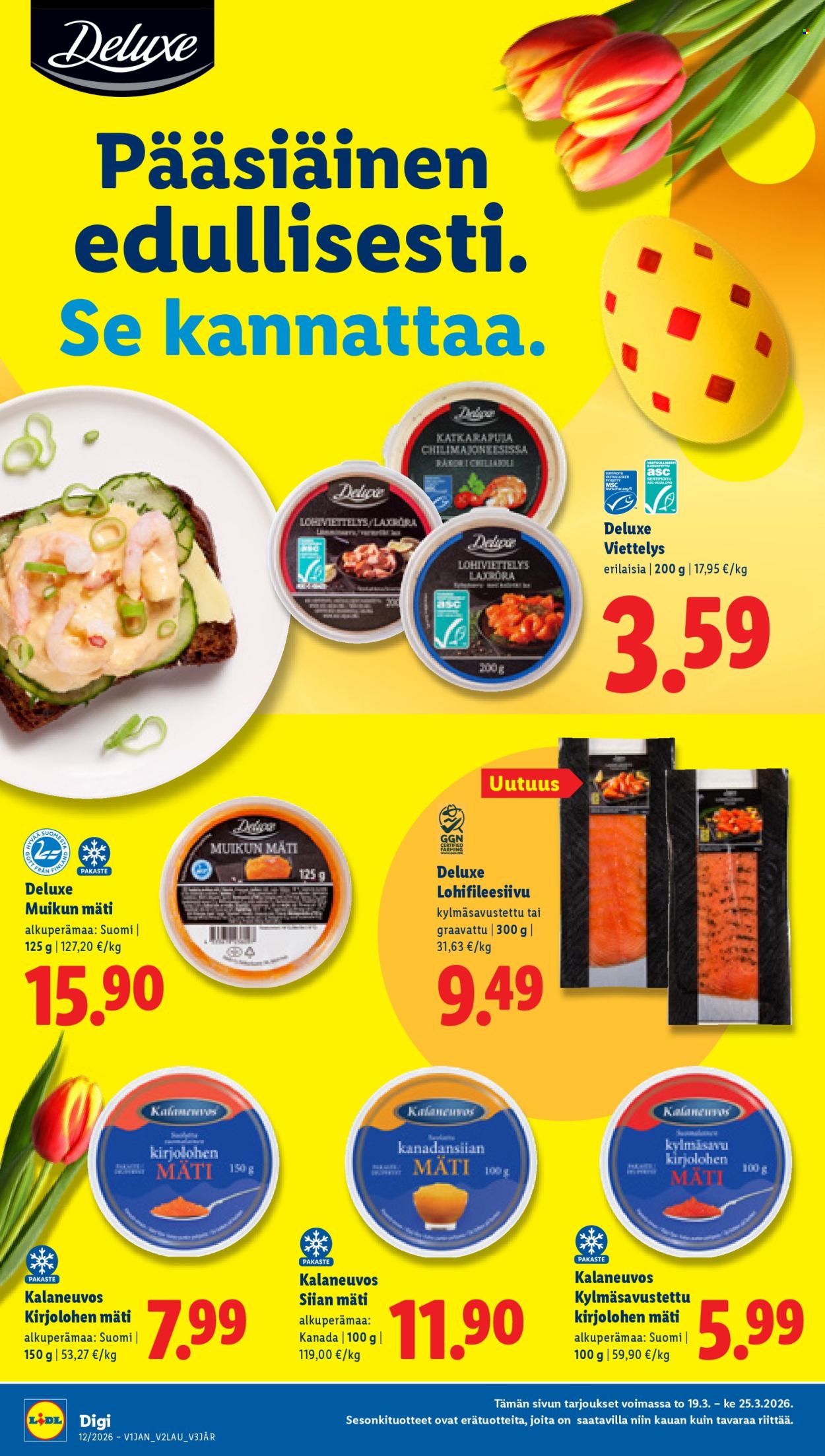 Lidl tarjoukset - 19.03.2026 - 25.03.2026. Sivu 10
