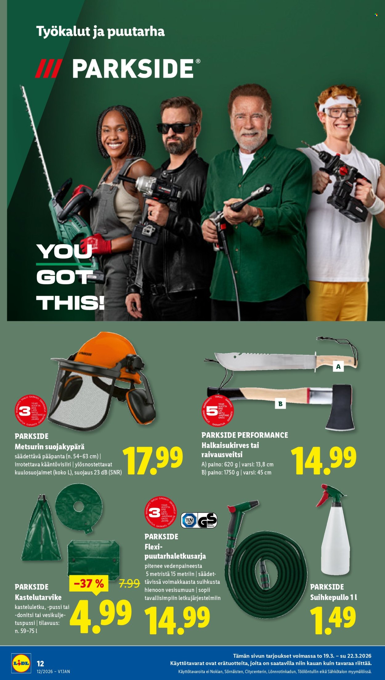 Lidl tarjoukset - 19.03.2026 - 25.03.2026. Sivu 16
