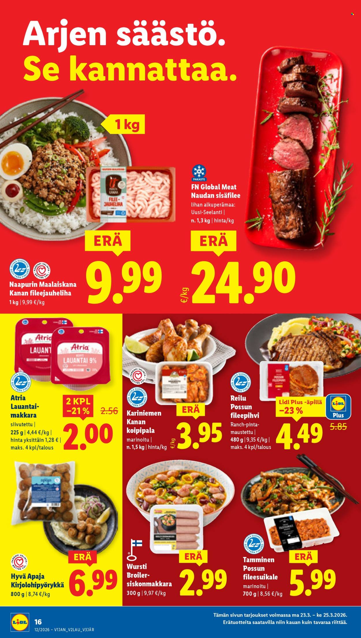 Lidl tarjoukset - 19.03.2026 - 25.03.2026. Sivu 22