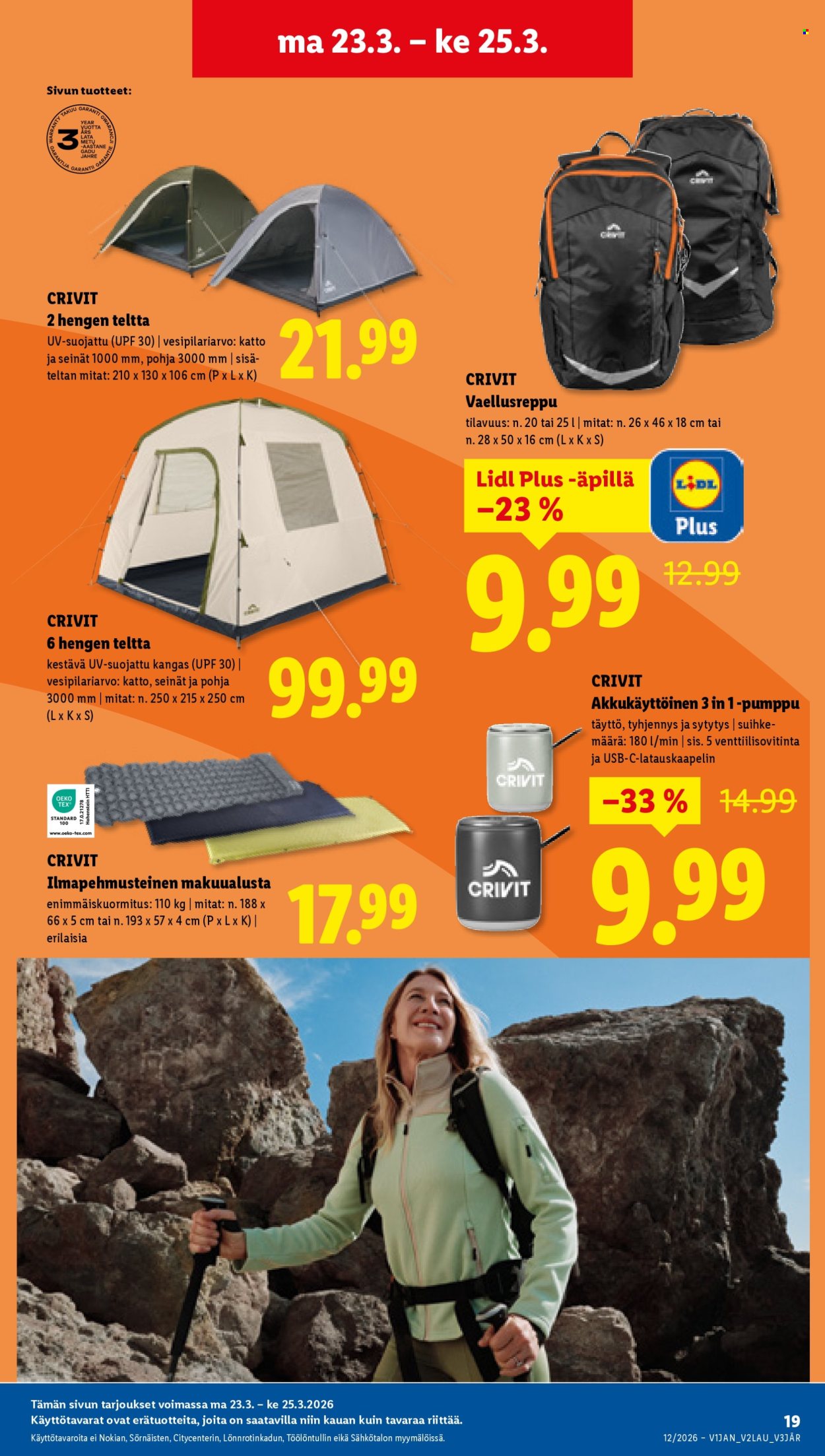 Lidl tarjoukset - 19.03.2026 - 25.03.2026. Sivu 25