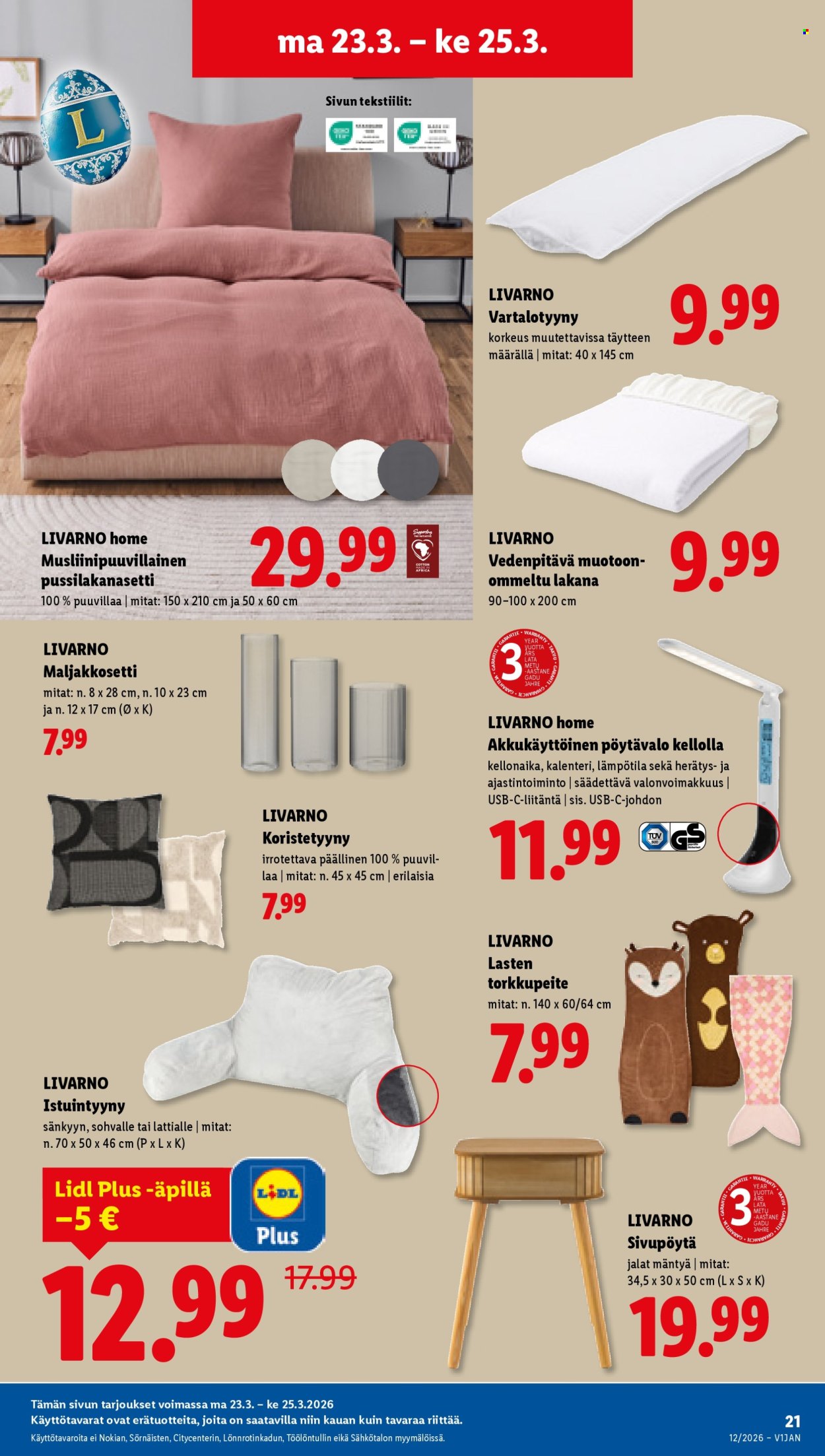 Lidl tarjoukset - 19.03.2026 - 25.03.2026. Sivu 27