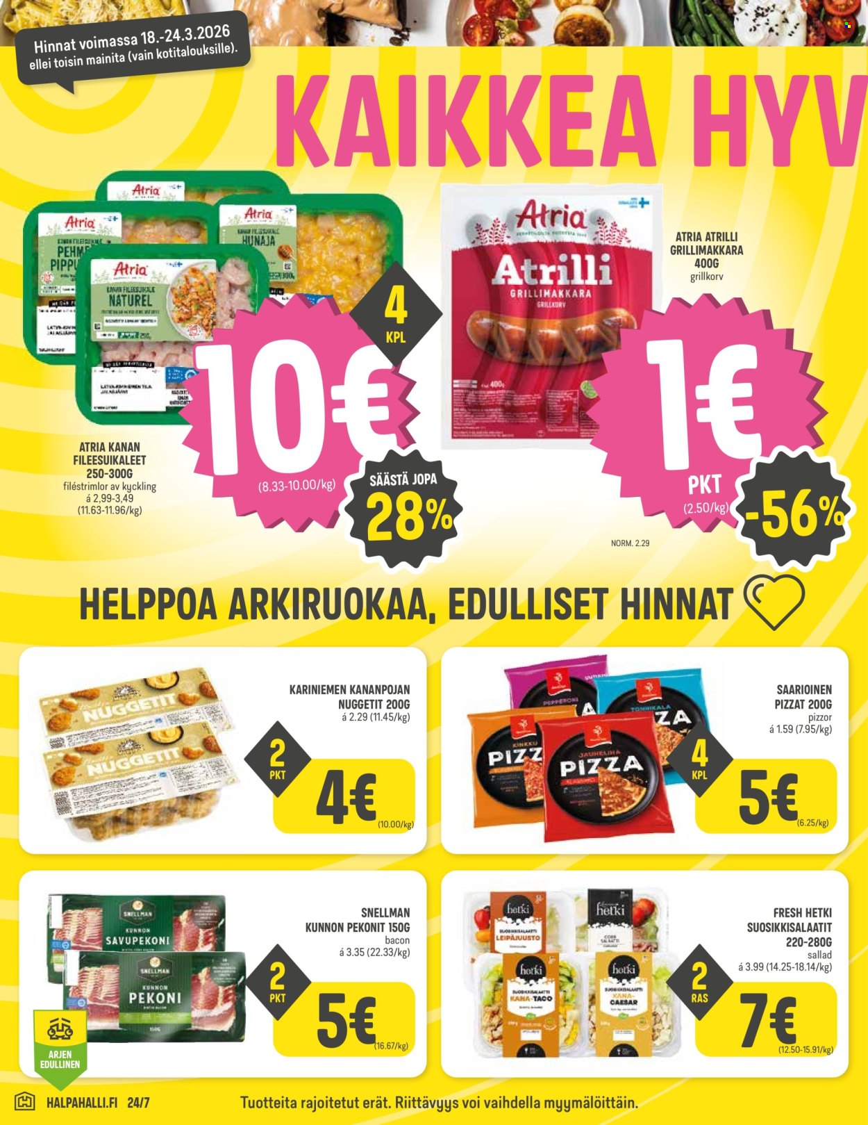 HalpaHalli tarjoukset - 18.03.2026 - 24.03.2026. Sivu 2