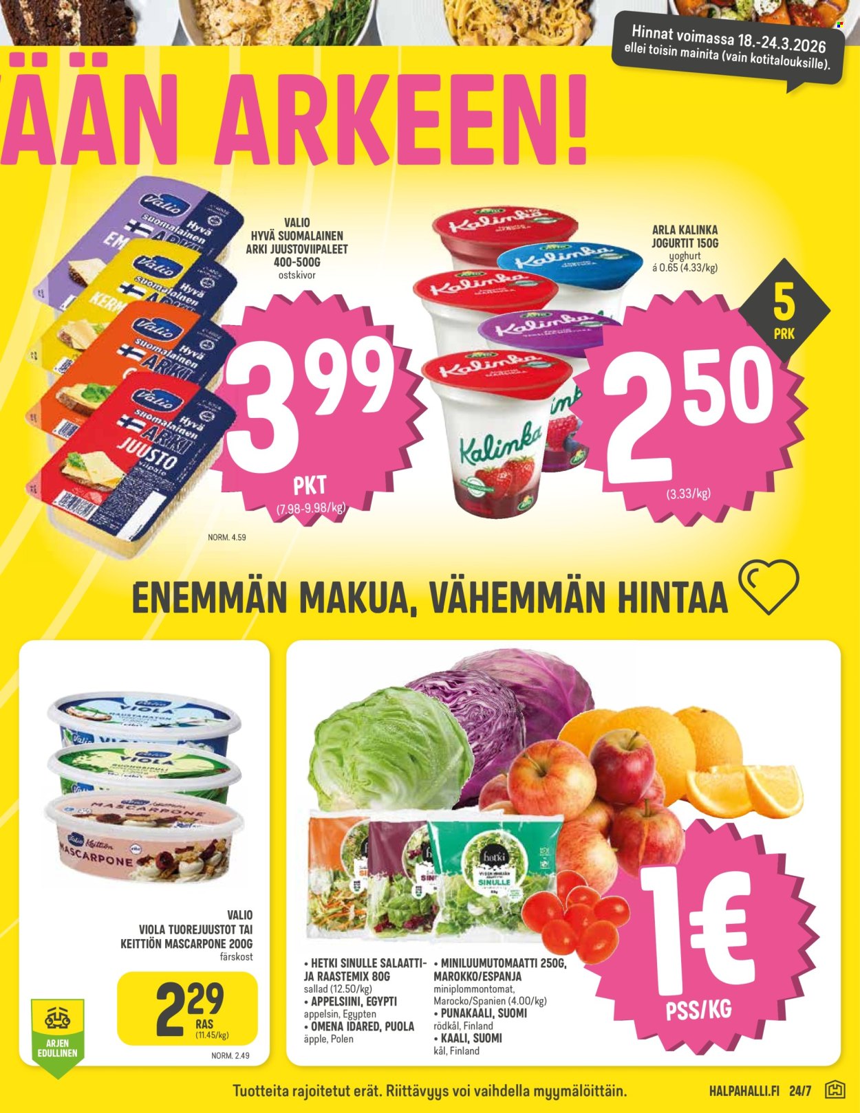 HalpaHalli tarjoukset - 18.03.2026 - 24.03.2026. Sivu 3