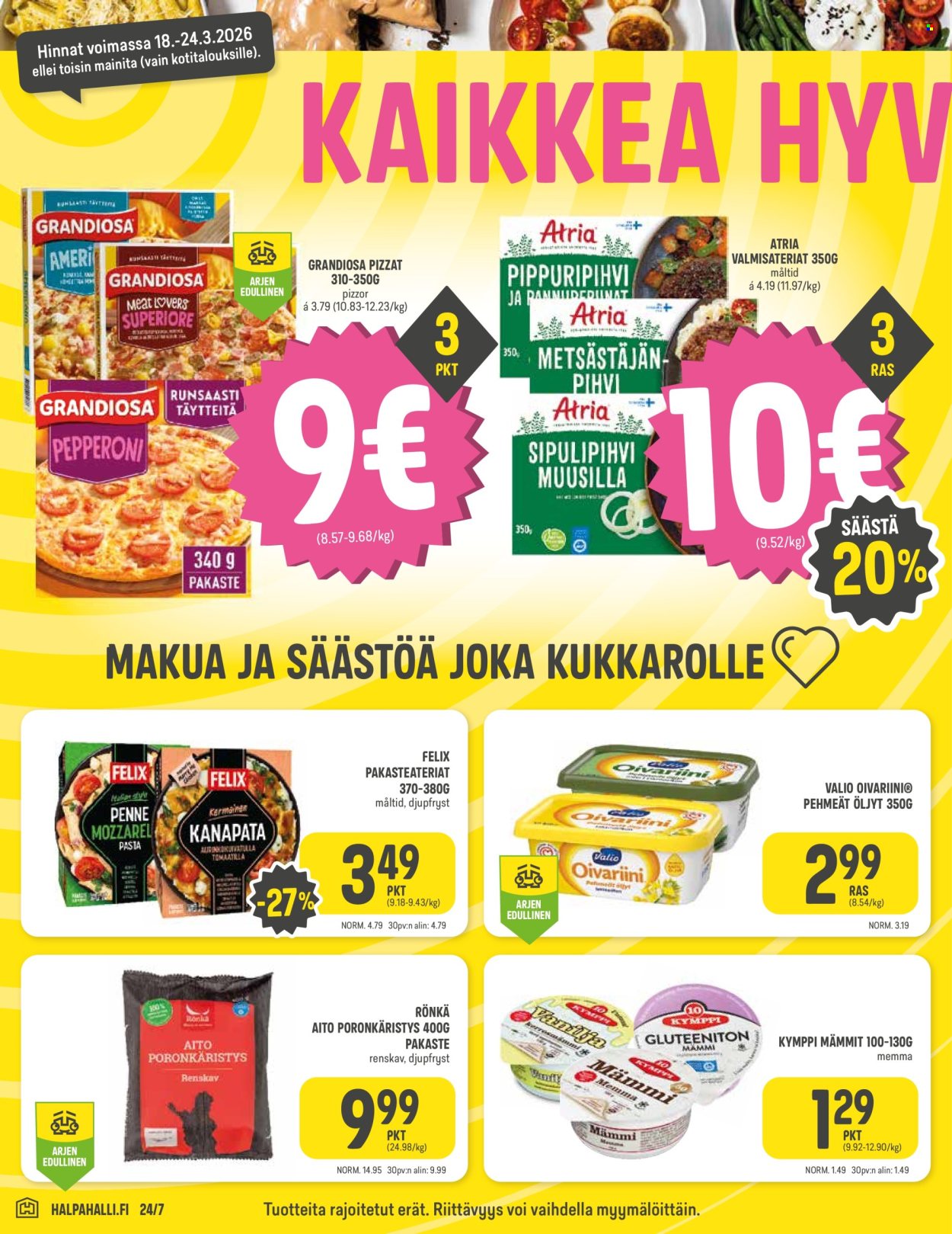 HalpaHalli tarjoukset - 18.03.2026 - 24.03.2026. Sivu 4