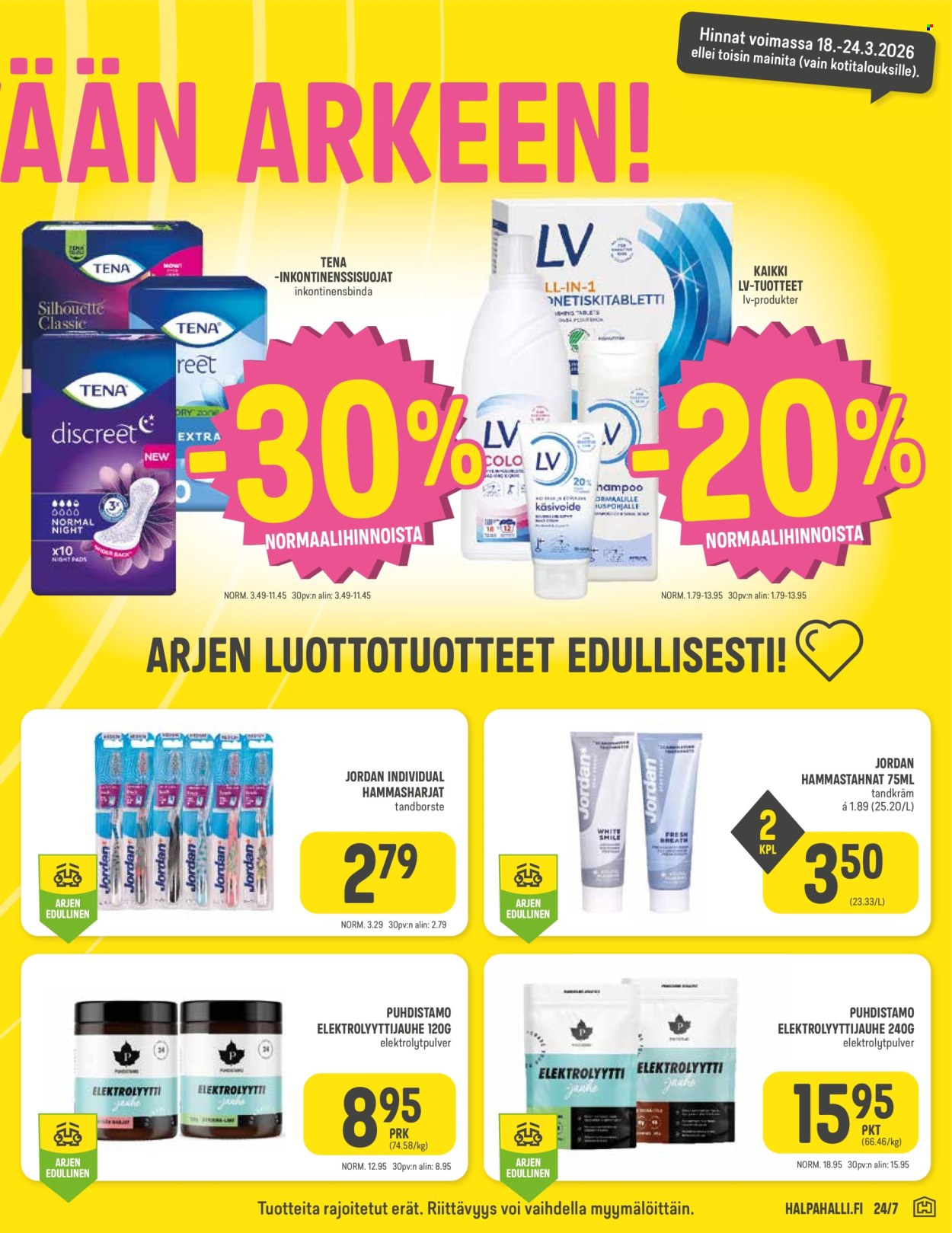 HalpaHalli tarjoukset - 18.03.2026 - 24.03.2026. Sivu 7