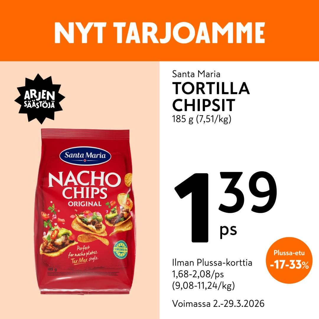 K-market tarjoukset - 02.03.2026 - 29.03.2026. Sivu 6