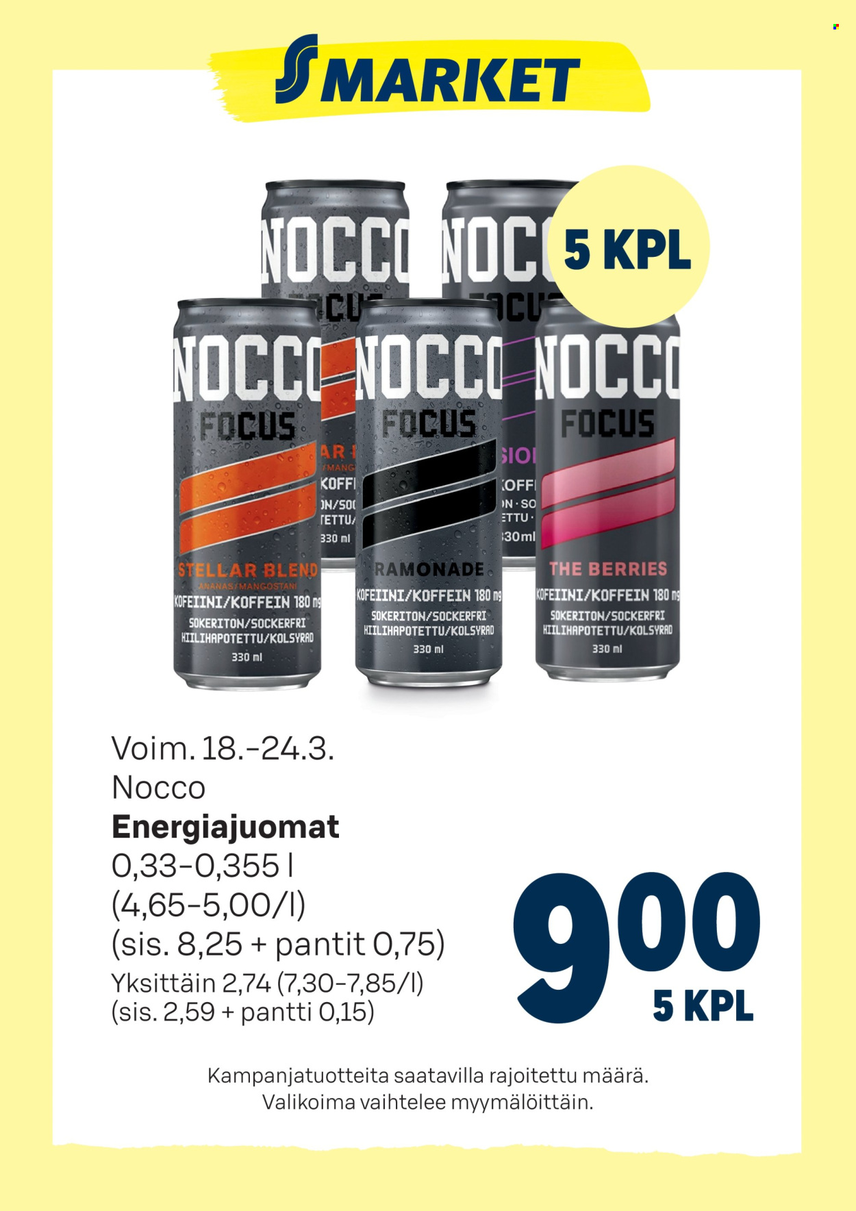 S-market tarjoukset - 18.03.2026 - 24.03.2026. Sivu 1