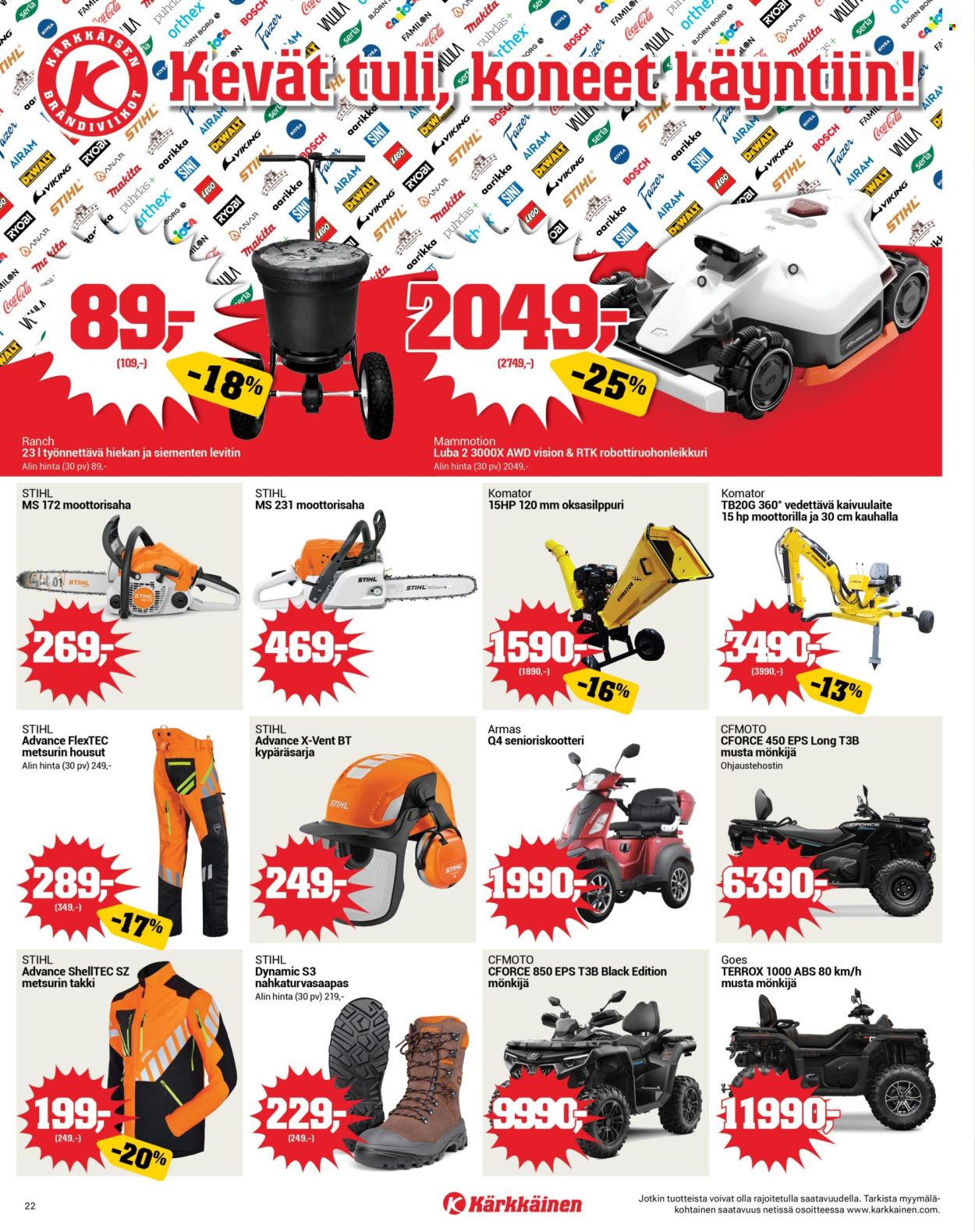 Kärkkäinen tarjoukset - 18.03.2026 - 31.03.2026. Sivu 22