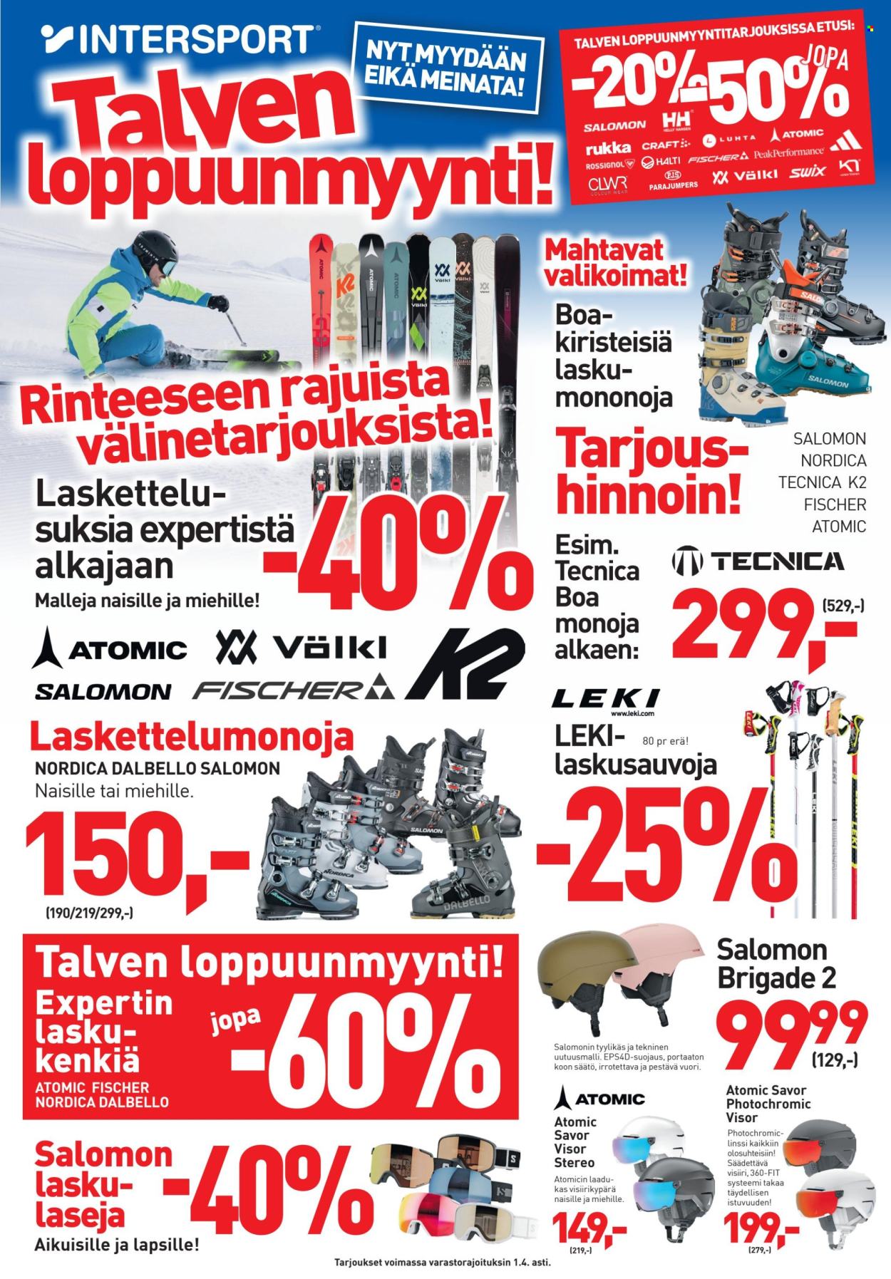 Intersport tarjoukset - 21.03.2026 - 01.04.2026. Sivu 4